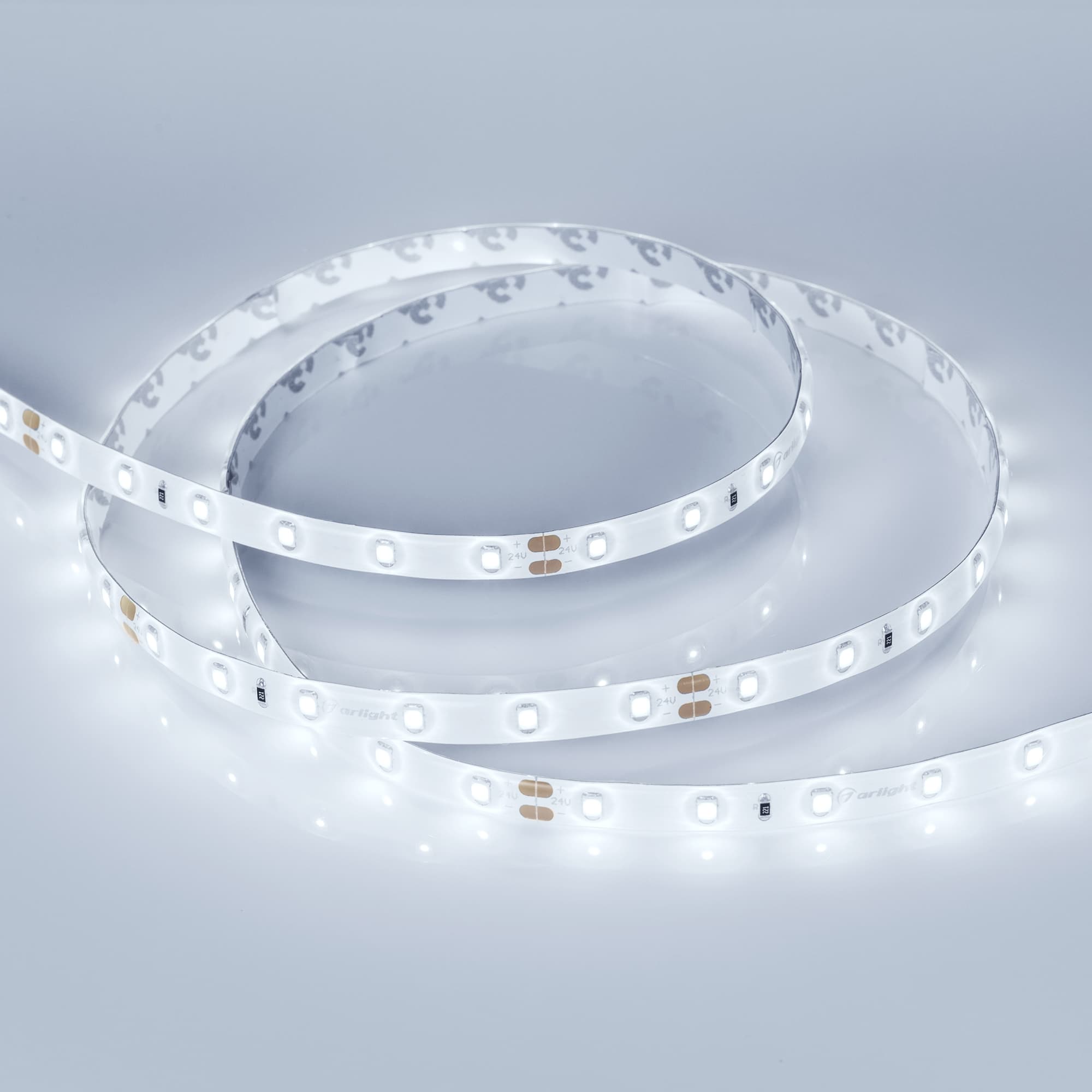 Светодиодная лента RTW 2-5000SE 24V Cool (2835, 300 LED, PRO) (Arlight, 7.2 Вт/м, IP65) 020521 — фото 5