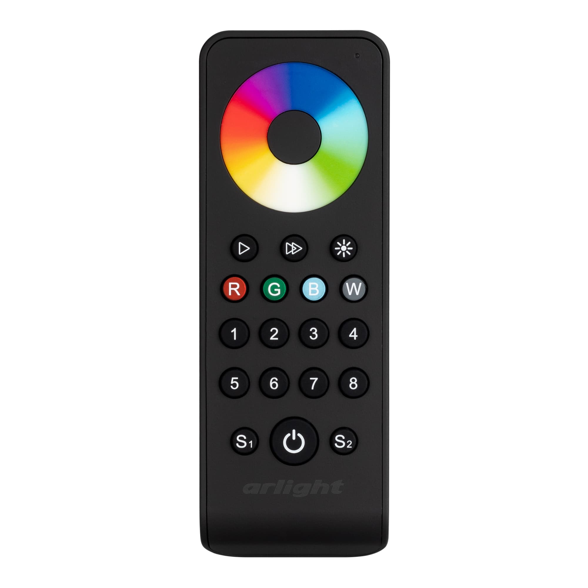 Пульт SMART-R43-RGBW Black (8 зон, 2.4G) (Arlight, IP20 Пластик, 5 лет) 031953 Arlight — фото 2