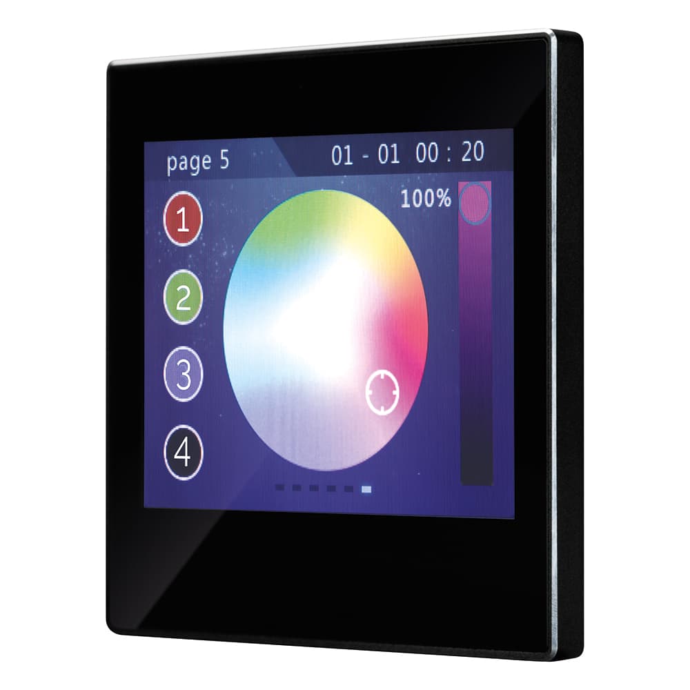 Панель Sens SR-KN3521-IN Black (KNX, MULTI) (Arlight, -) 023037 — фото 3