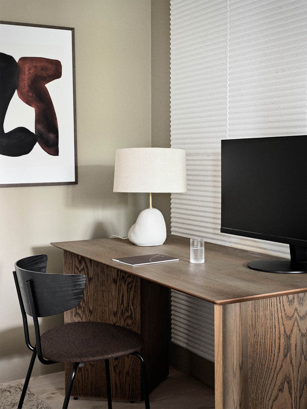 Ferm Living Mingle Table Top - Rectangular - Dark Veneer ferm LIVING — фото 6