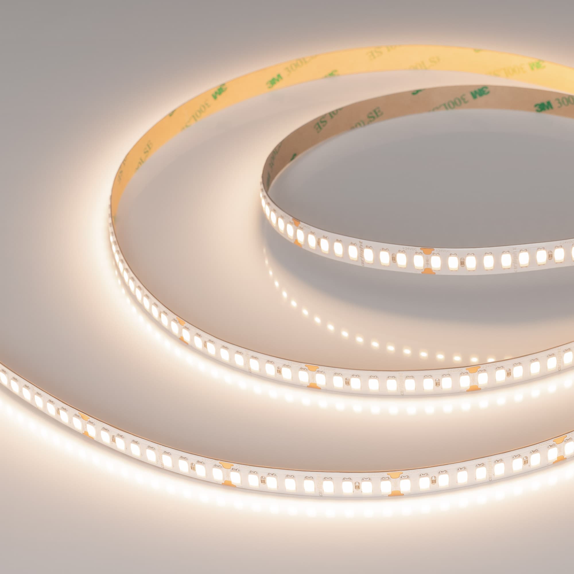 Светодиодная лента ULTRA-C180-10mm 24V Warm3500 (19.2 W/m, IP20, 5630, 5m) (Arlight, высок.эфф.200 лм/Вт) 040249 — фото 5