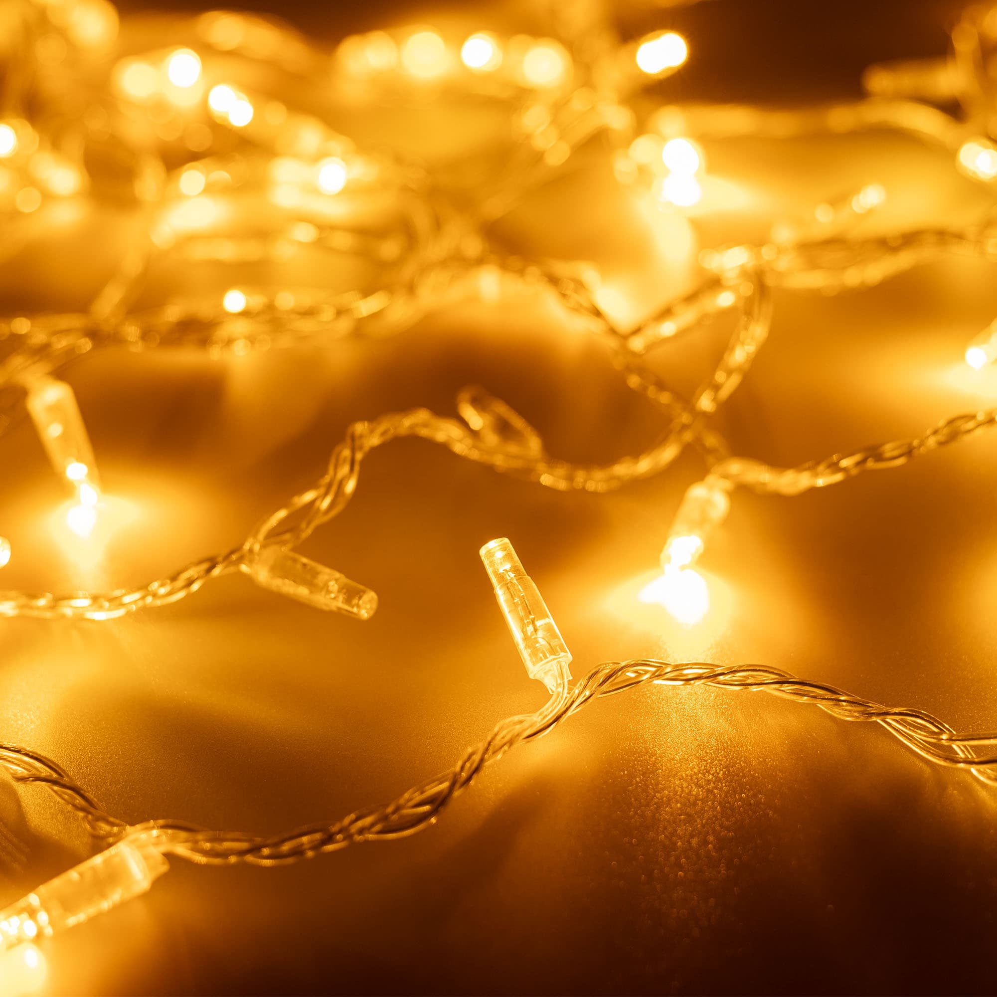 Arlight Светодиодная гирлянда ARD-STRING-CLASSIC-1000-CLEAR-100LED-PULSE Yellow (230V, 7W) (Ardecoled, IP65) 031642