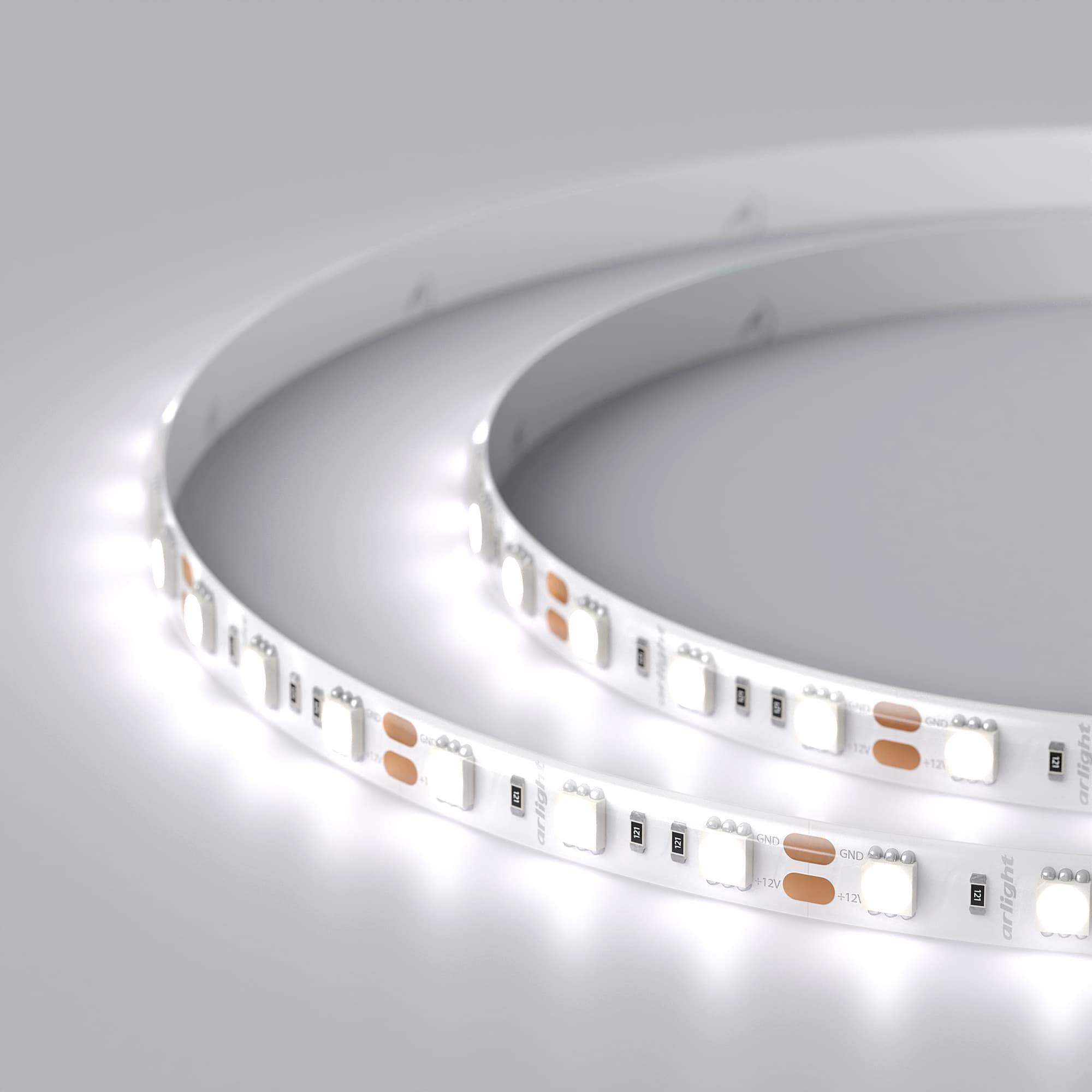 Светодиодная лента герметичная RTW-SE-B60-10mm 12V White6000 (14.4 W/m, IP65, 5060, 5m) (Arlight, -) 014636(2) — фото 4