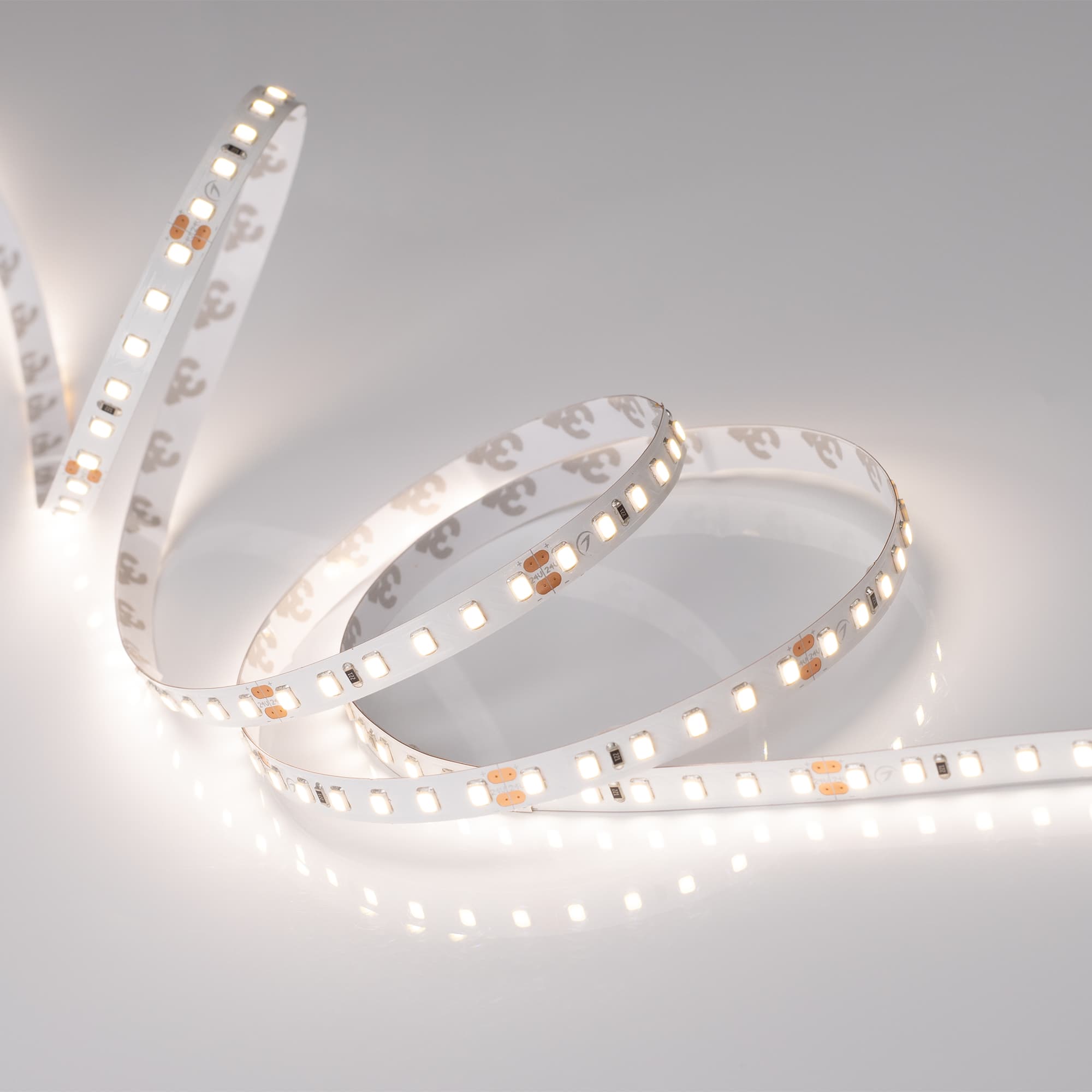 Светодиодная лента RT 2-5000 24V Day4000 2x (2835, 600 LED, PRO) (Arlight, 14.4 Вт/м, IP20) 015698(B) — фото 2