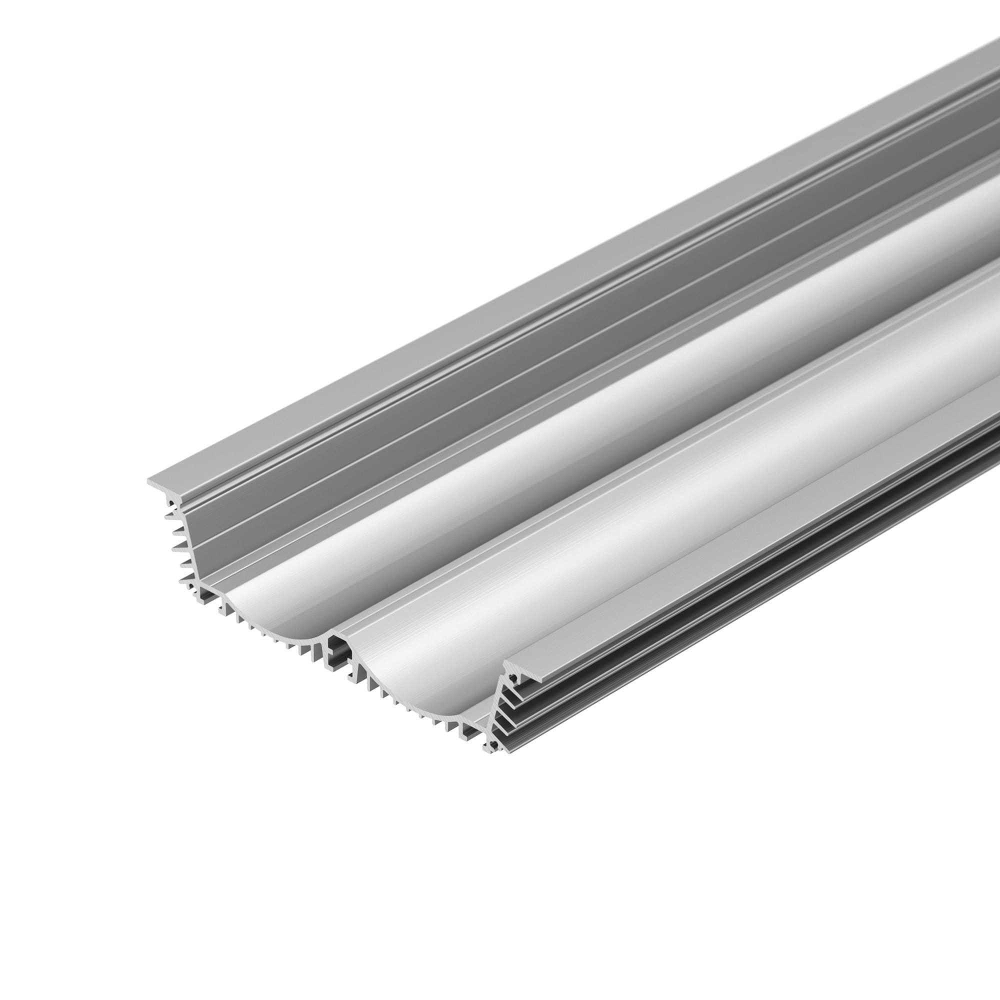 Профиль с экраном ALU-POWER-RW116F-2000 ANOD+FROST (Arlight, Алюминий) 020698 Arlight — фото 2