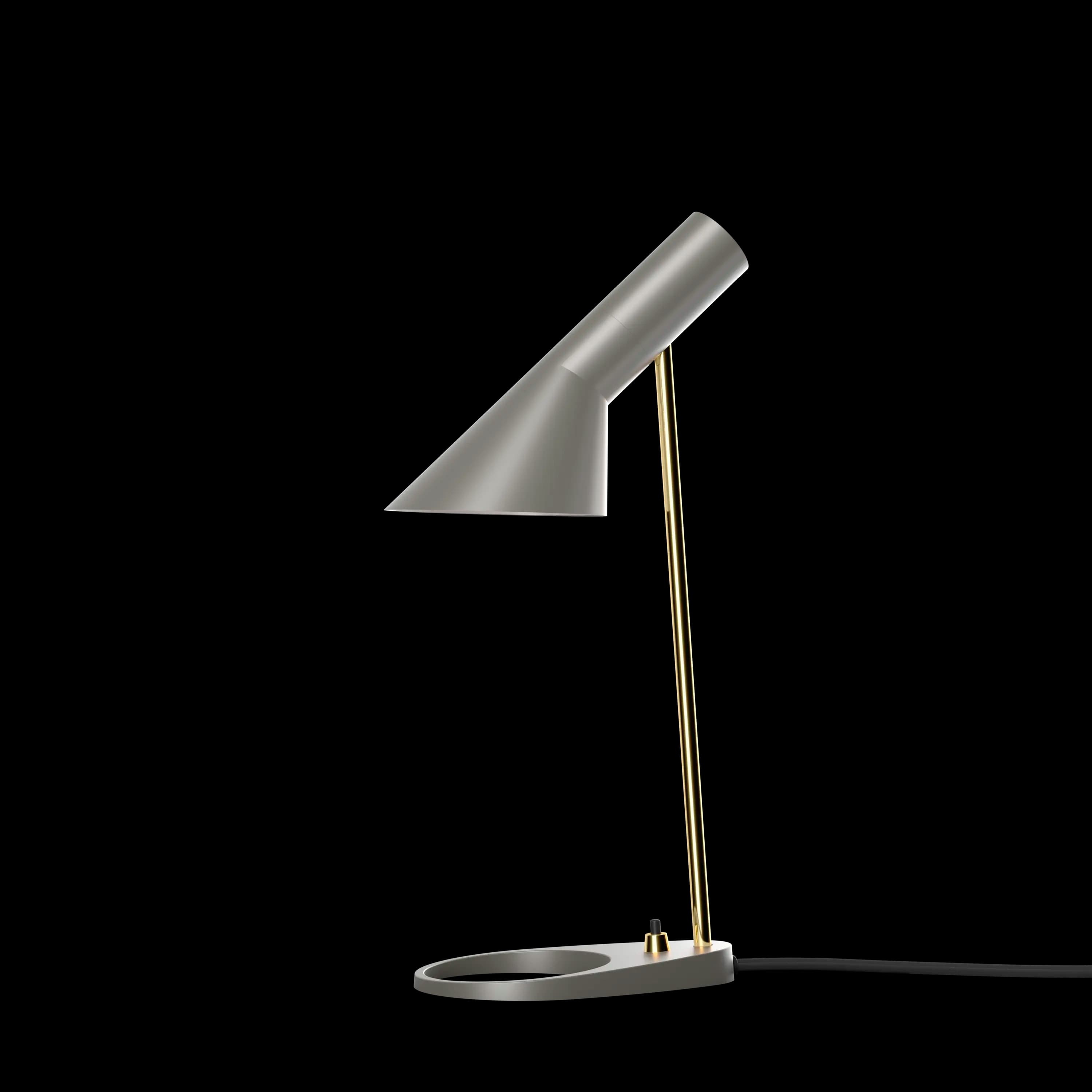 Louis Poulsen AJ Mini Table Lamp Brass/warm grey — фото 2