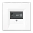 USB розетка для зарядки мобильных устройств тип C, 5-60W, белый, Jung