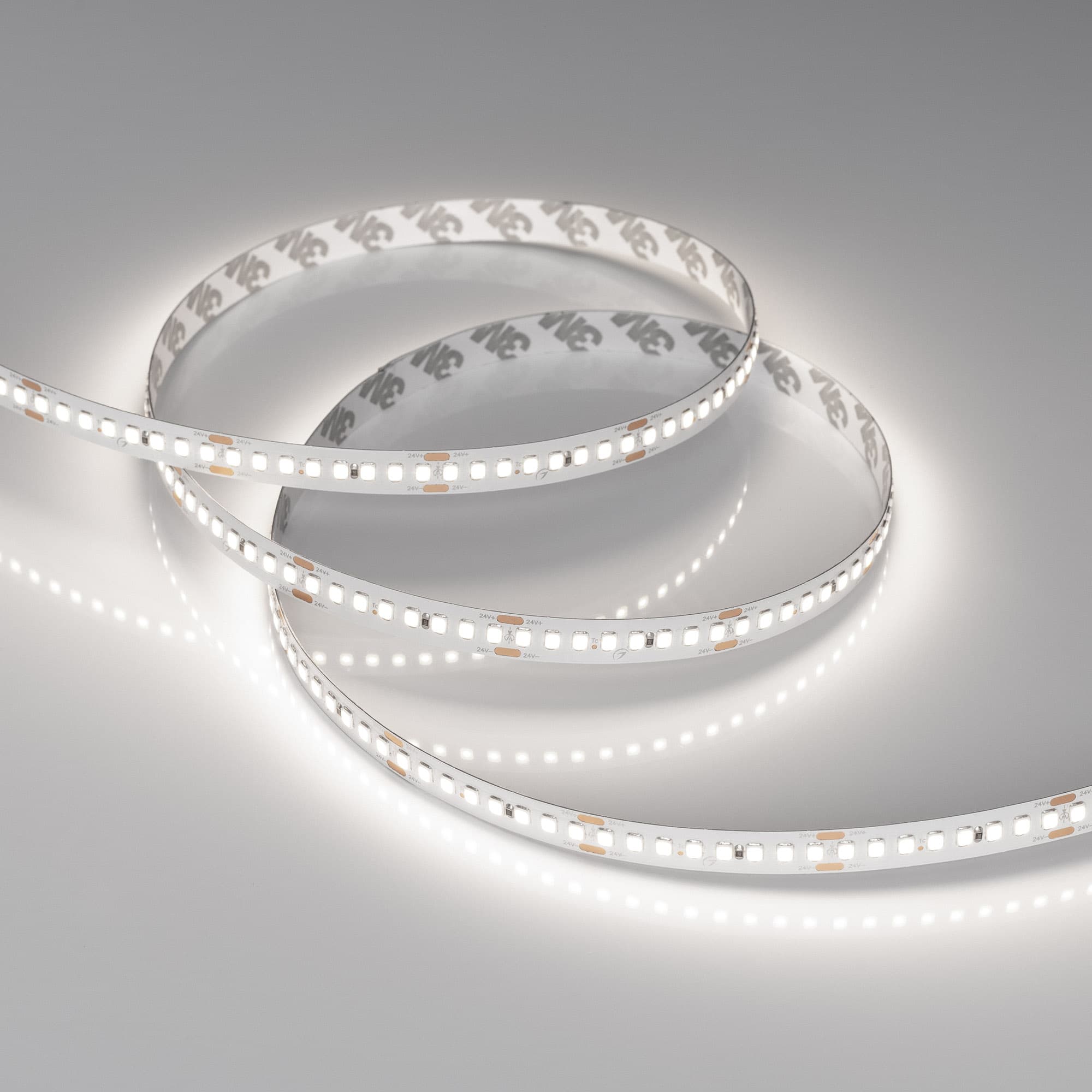 Светодиодная лента RT-A192-10mm 24V Day5000 (17.6 W/m, IP20, 2835, 5m) (Arlight, высок.эфф.150 лм/Вт) 038743 — фото 3