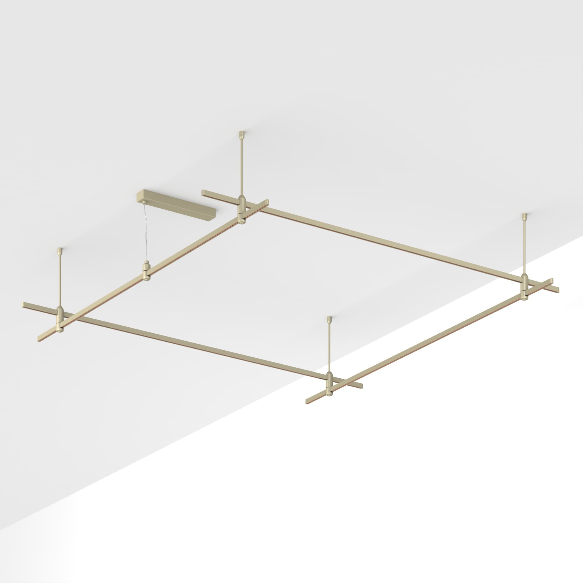 Основание ART-APRIORI-QUADRAT-ROD-400-2000x2000 (OG) (Arlight, IP20 Металл, 3 года) 054428