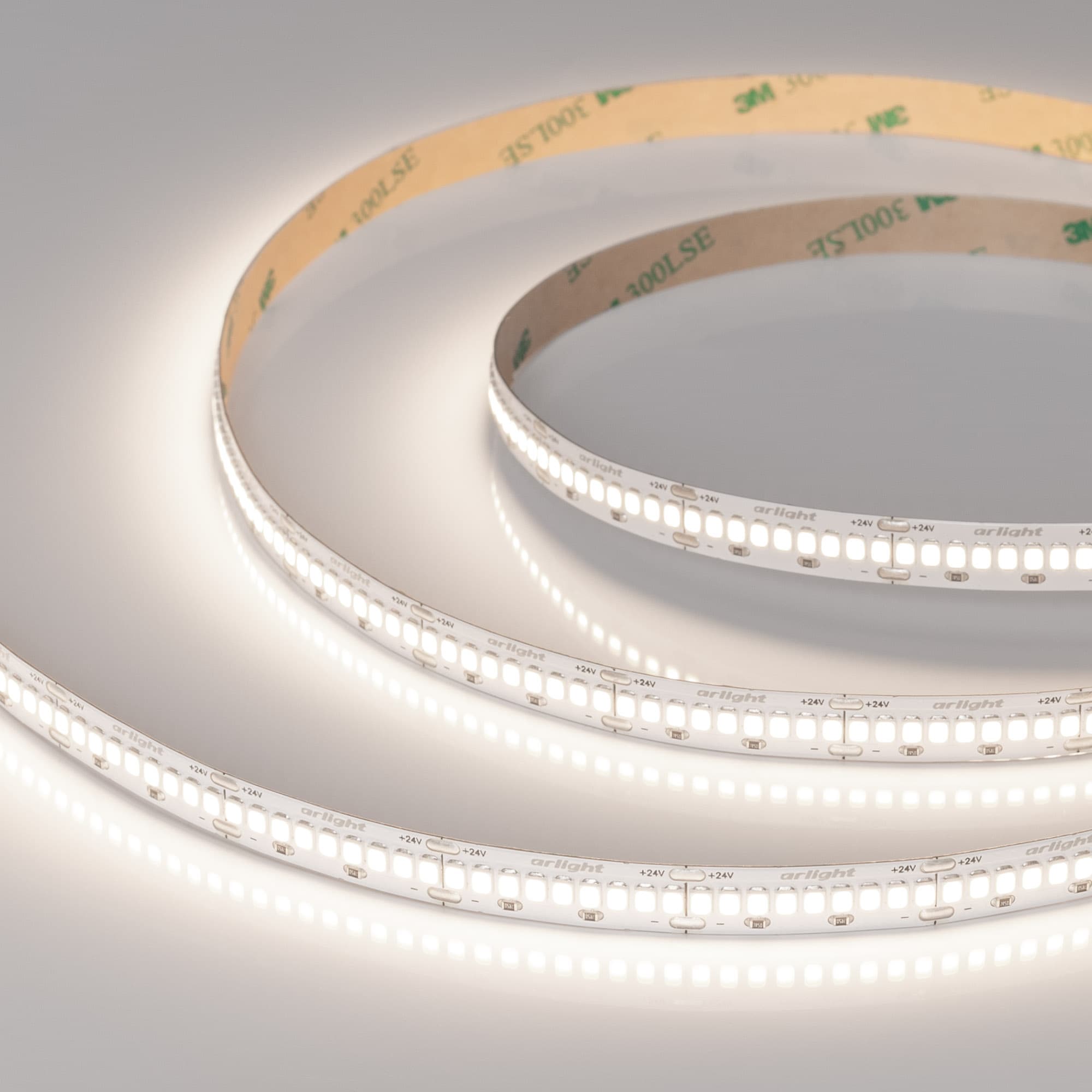 Светодиодная лента ULTRA-A288-10mm 24V Day4000 (17 W/m, IP20, 5m) (Arlight, высок.эфф.200 лм/Вт) 054930 — фото 1