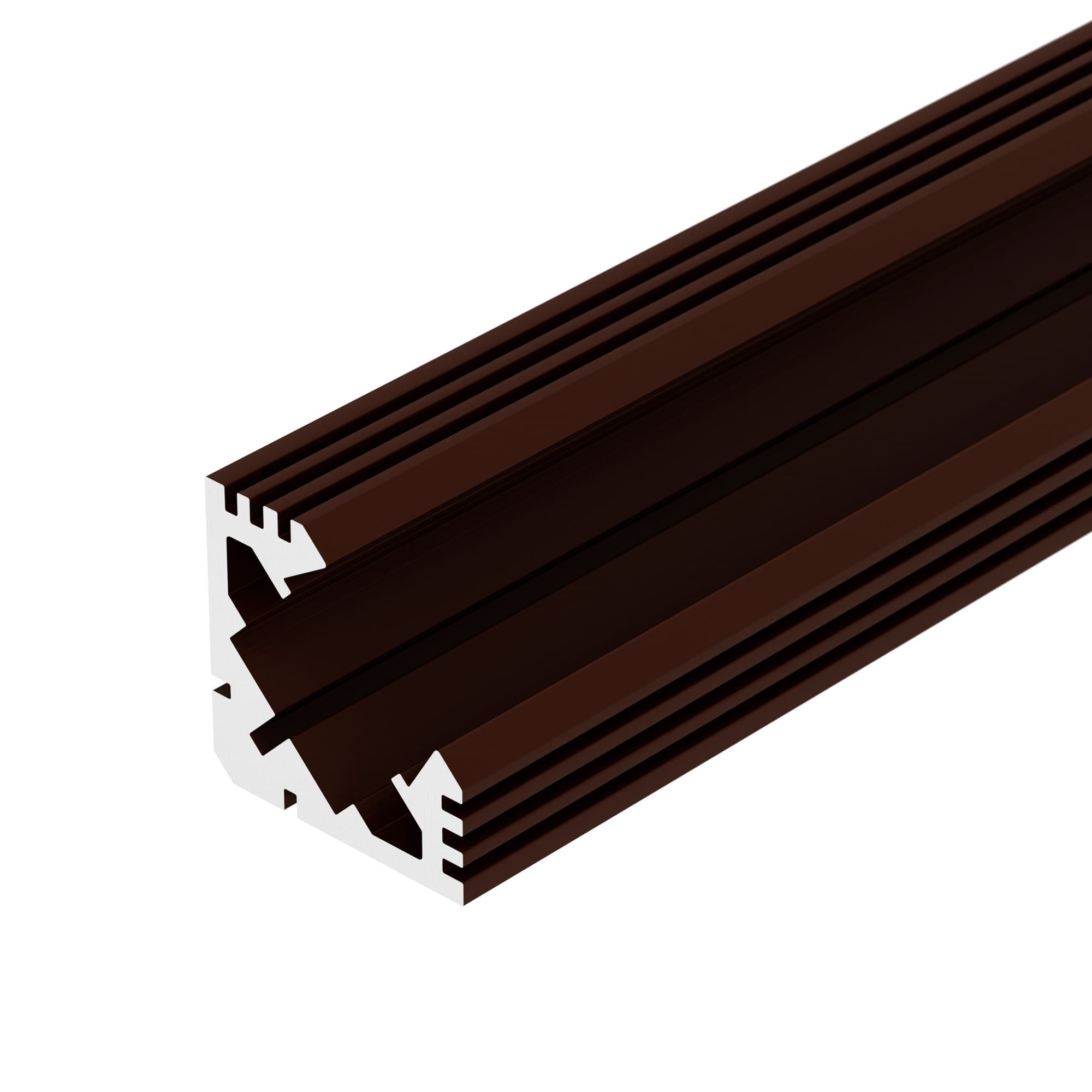 Профиль PDS45-T-2000 ANOD Brown Deep (Arlight, Алюминий) 017643 — фото 2