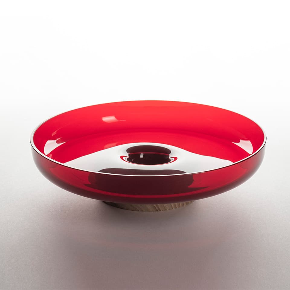 Artemide Bontà Base + Red Plate