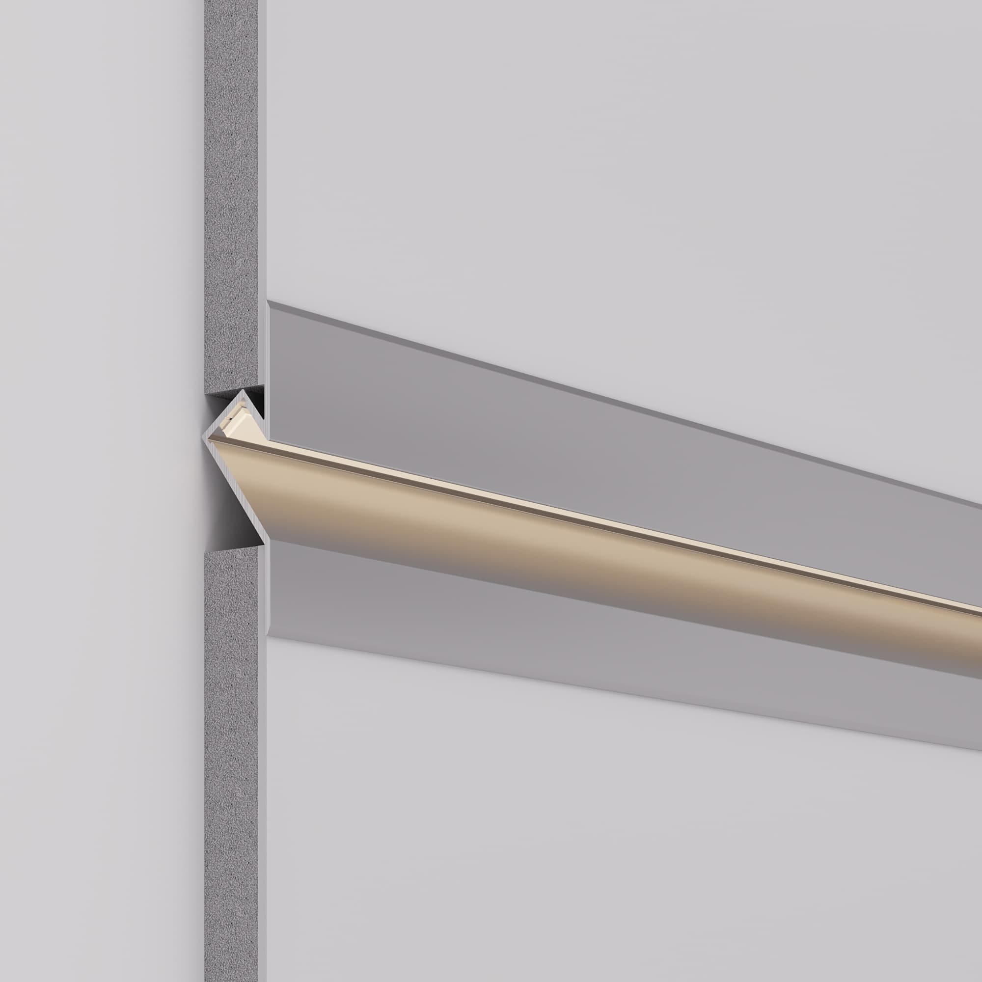 Профиль ARH-DECORE-S12-CAVE-F-2000 ANOD (Arlight, Алюминий) 023902 — фото 3