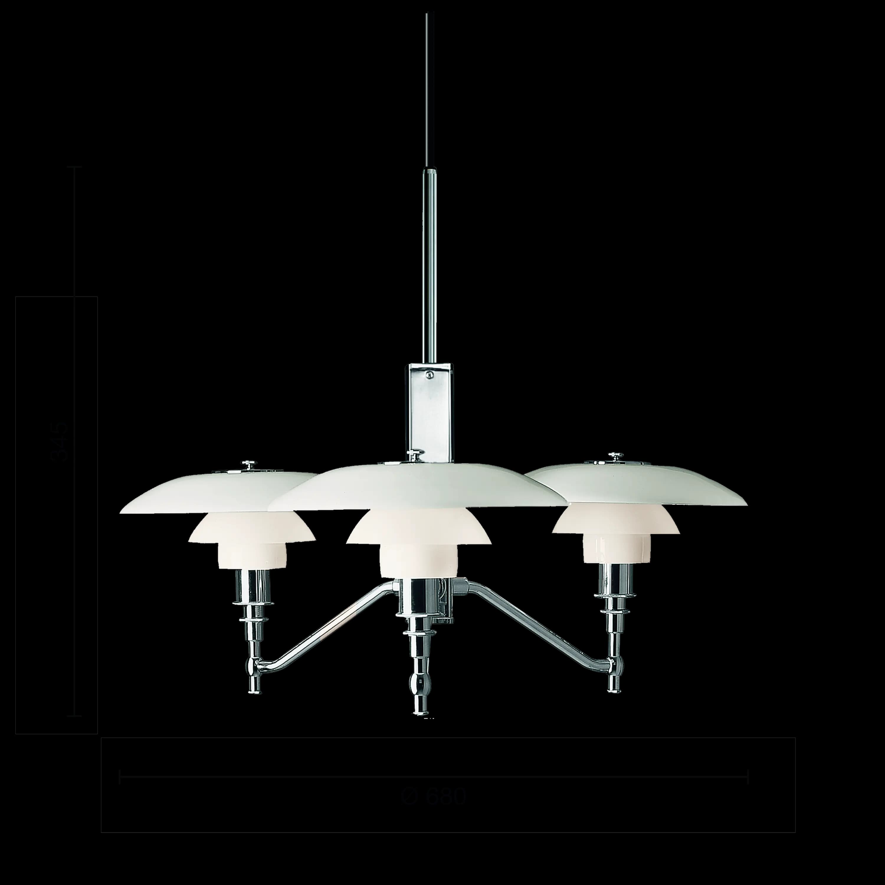 Louis Poulsen PH 3/2 Academy High lustre chrome plated — фото 4