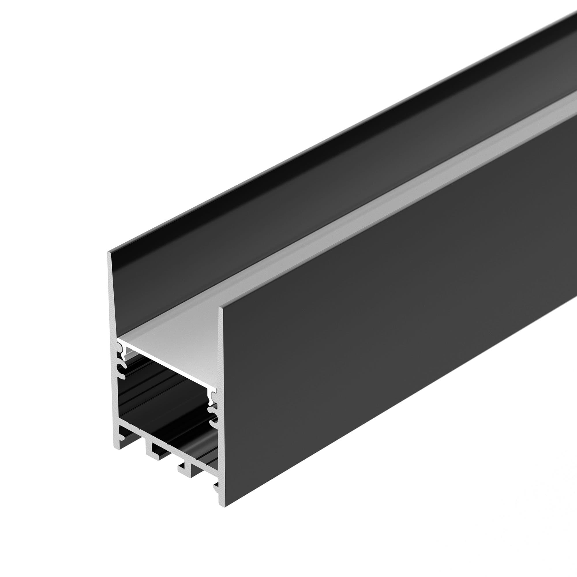 Профиль SL-COMFORT-3551-2000 ANOD BLACK (Arlight, Алюминий) 031730 — фото 1