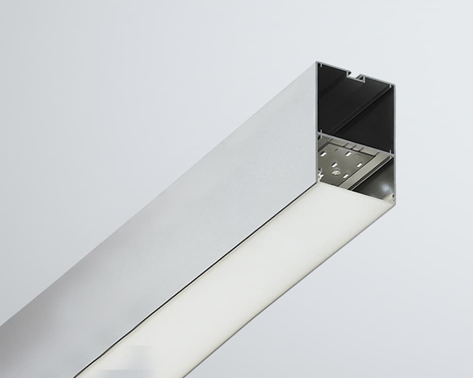 Подвесной/Накладной светодиодный светильник LINER P40-S20 FALDI — фото 2