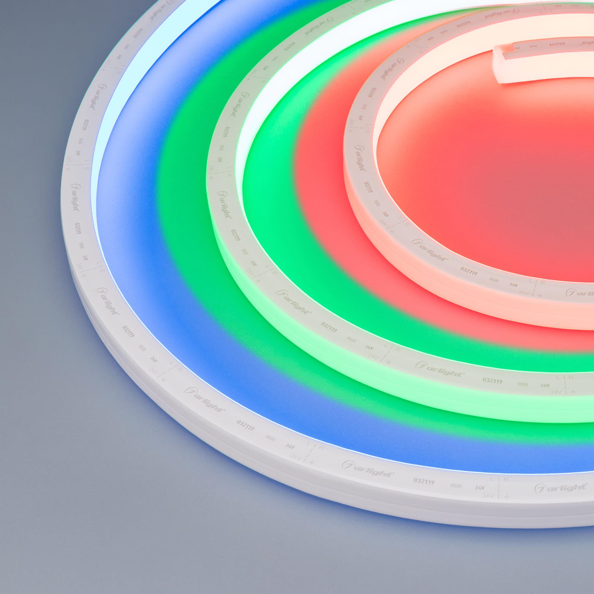 Герметичная лента AQUA-5000S-TOP-5060-72-24V RGB (16.5х16.5mm, 13W, IP68) (Arlight, -) 032119