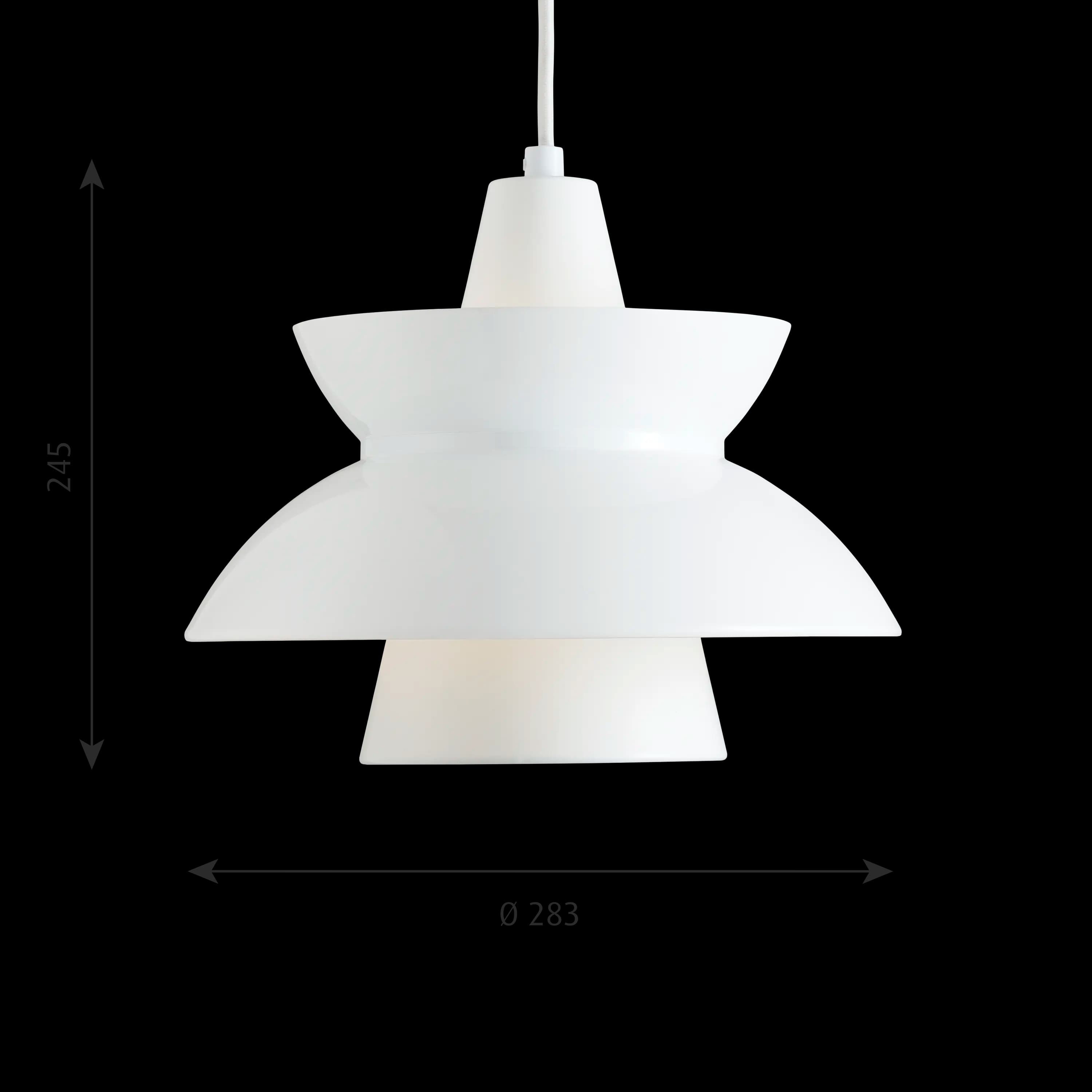Louis Poulsen Doo-Wop Pendant White — фото 4
