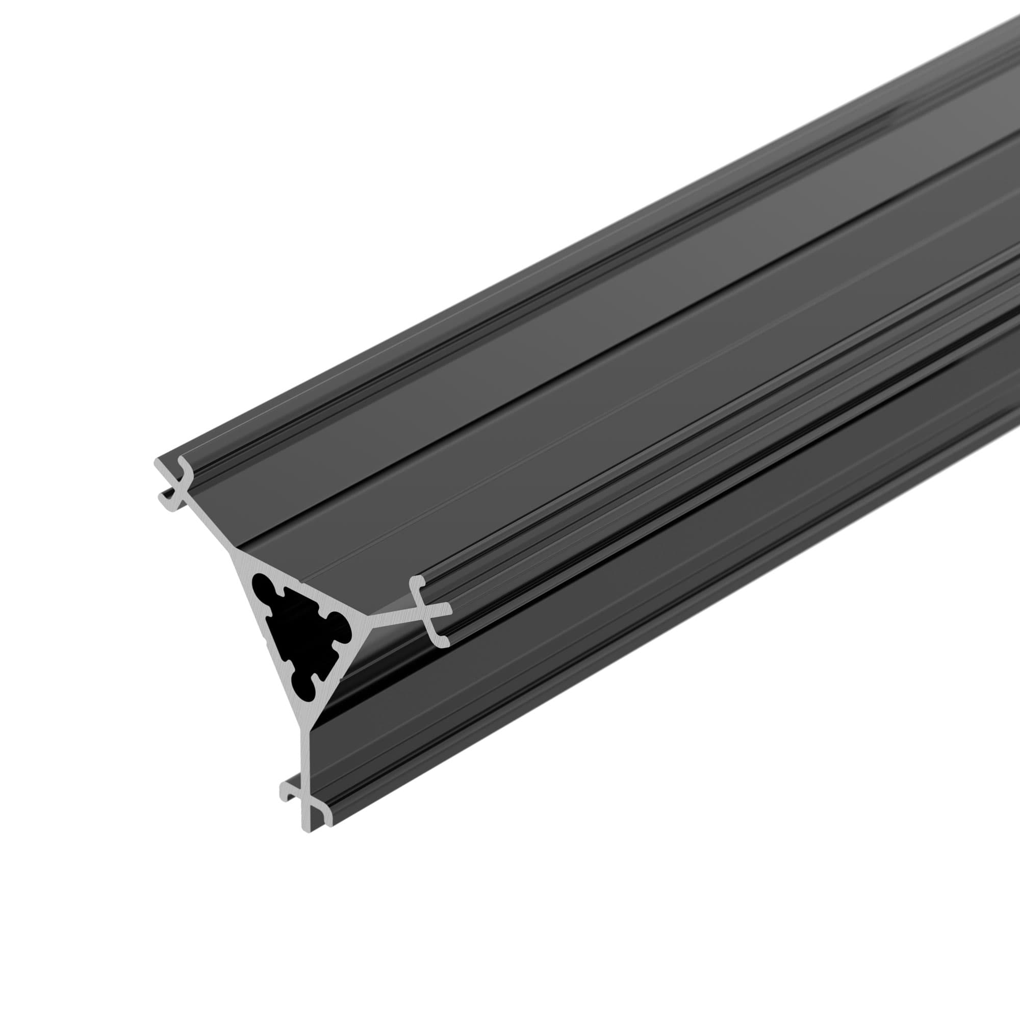 Профиль ROUND-D36-360-2500 ANOD BLACK (Arlight, Алюминий) 050250 Arlight — фото 2