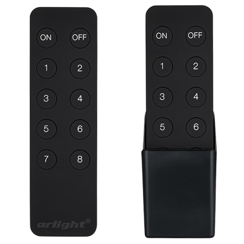 Пульт SR-2833K8 Black (диммер 8 зон) (Arlight, IP20 Пластик, 3 года) 020097 Arlight — фото 2