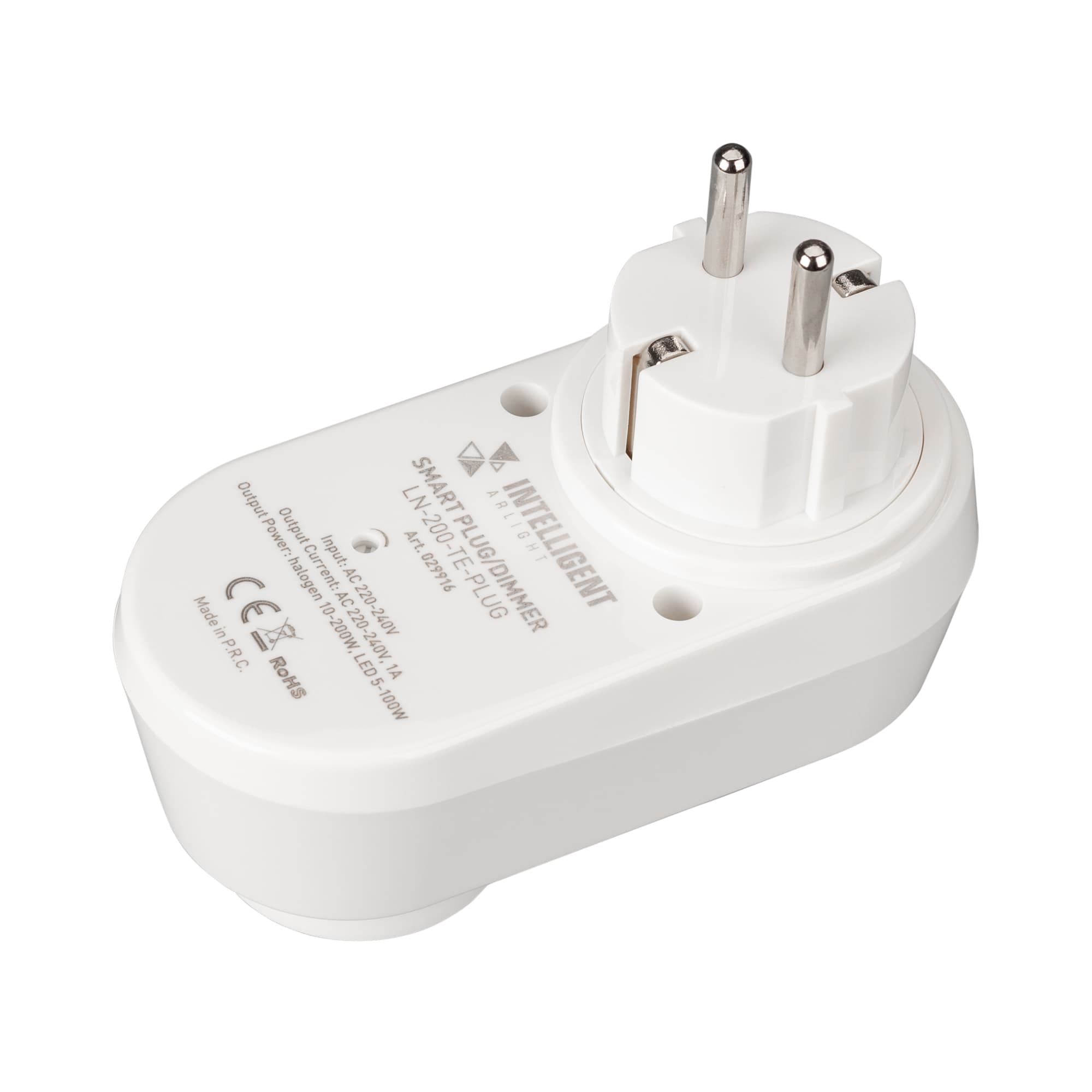 INTELLIGENT ARLIGHT Смарт-розетка LN-200-TE-PLUG (230V, 1A) (IARL, IP20 Пластик, 3 года) 029916 — фото 2