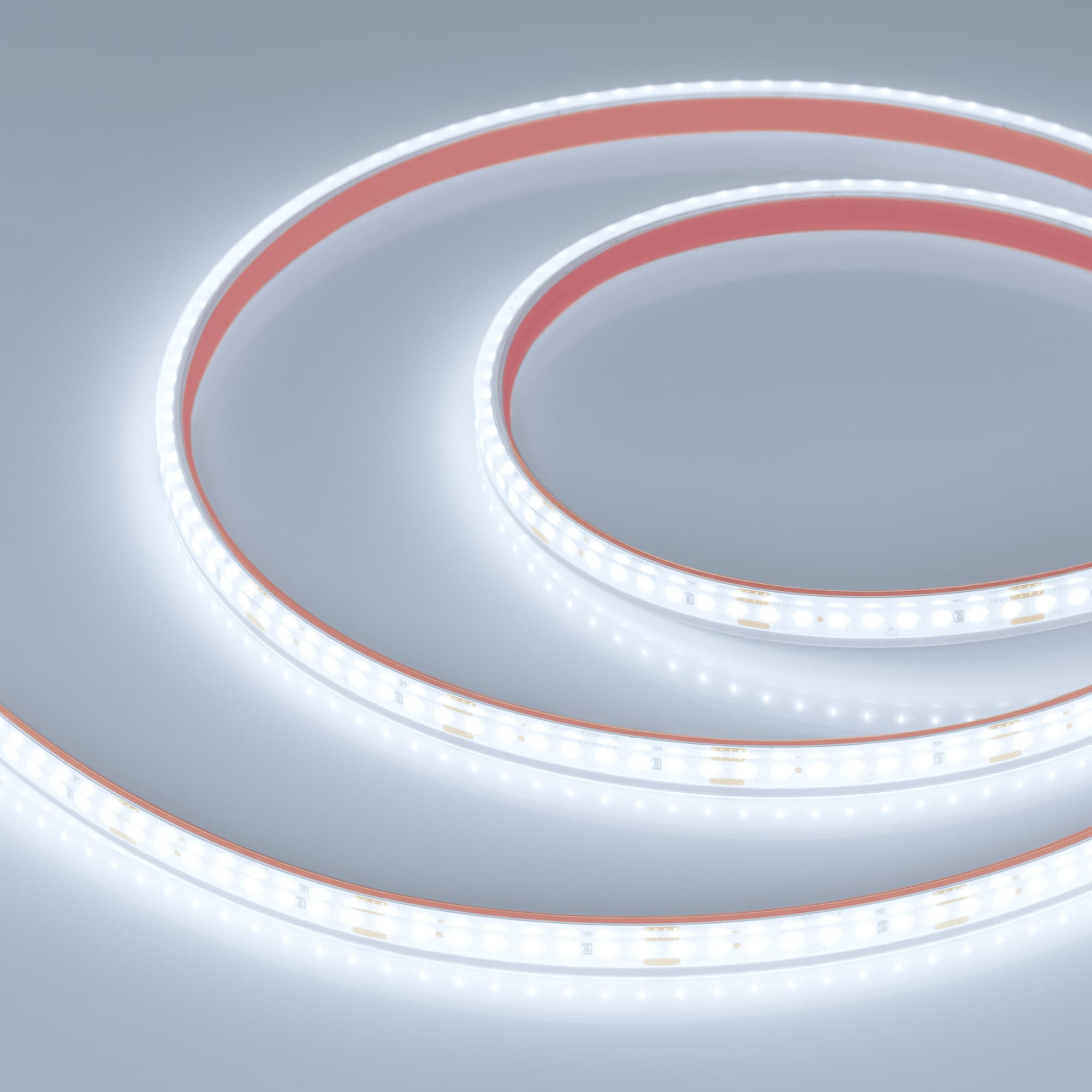 Светодиодная лента герметичная DOT-PFS-X160-10mm 24V White6000 (12 W/m, IP68, 5m) (Arlight, 5 лет) 051592 — фото 1