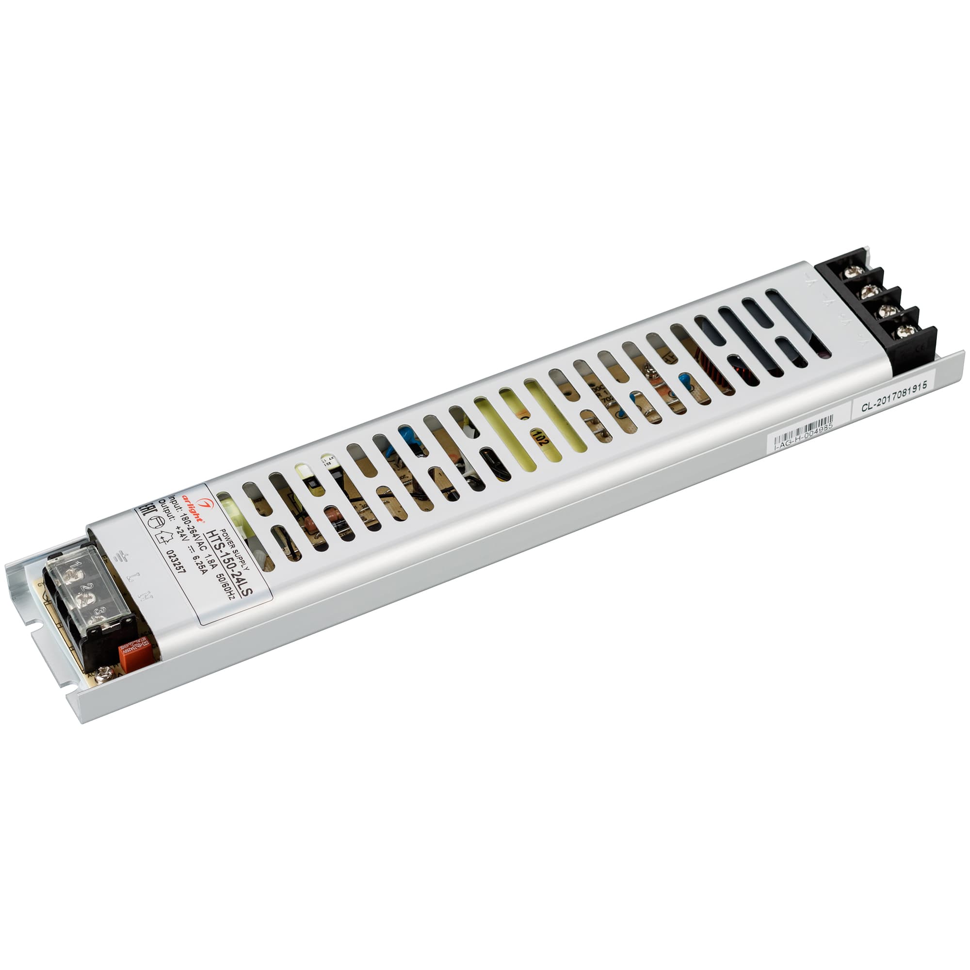 Блок питания HTS-150-24-LS (24V, 6.25A, 150W) (Arlight, IP20 Сетка, 3 года) 023257 — фото 1