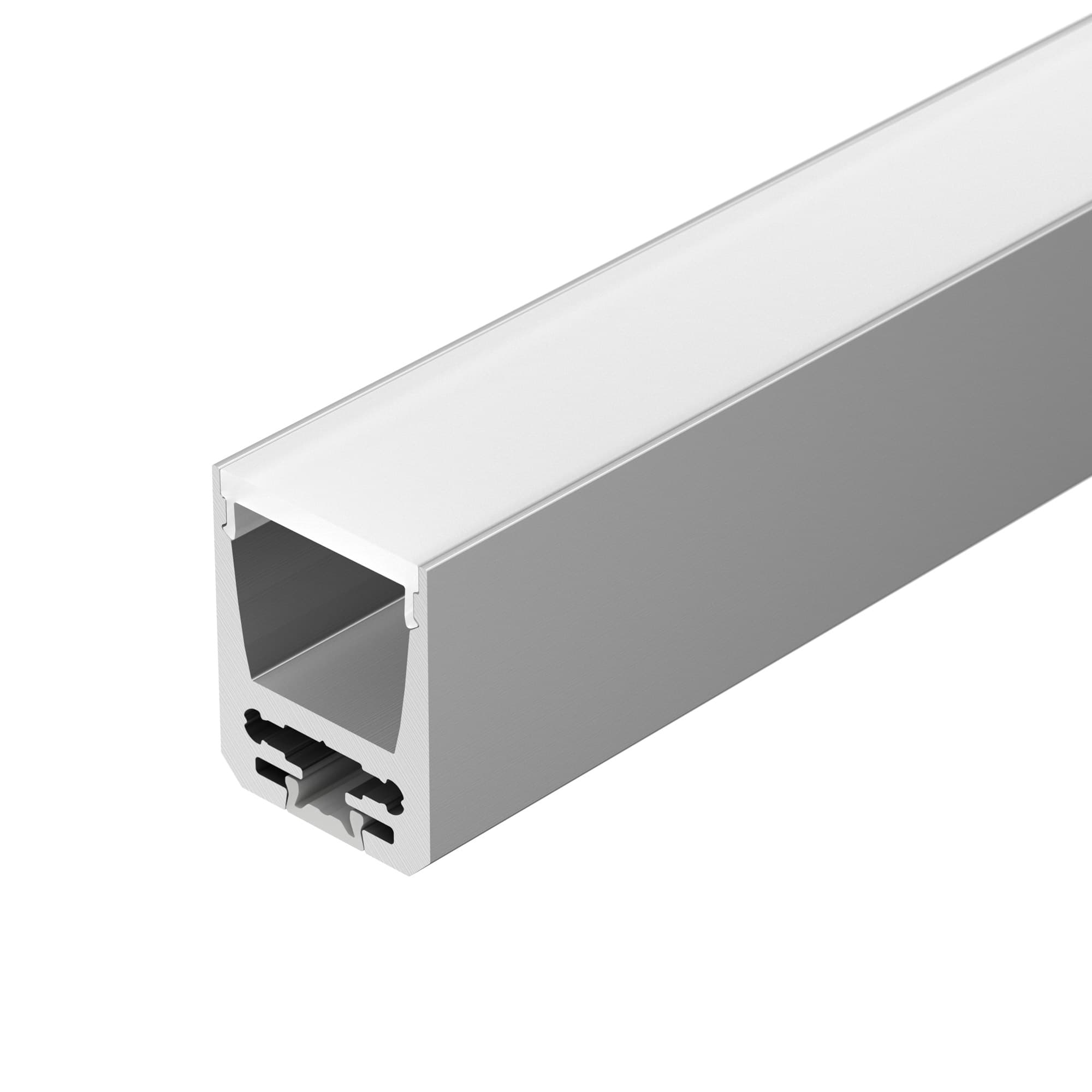 Профиль с экраном ALU-SWISS-20-2000 ANOD+FROST (Arlight, Алюминий) 024197 Arlight — фото 3