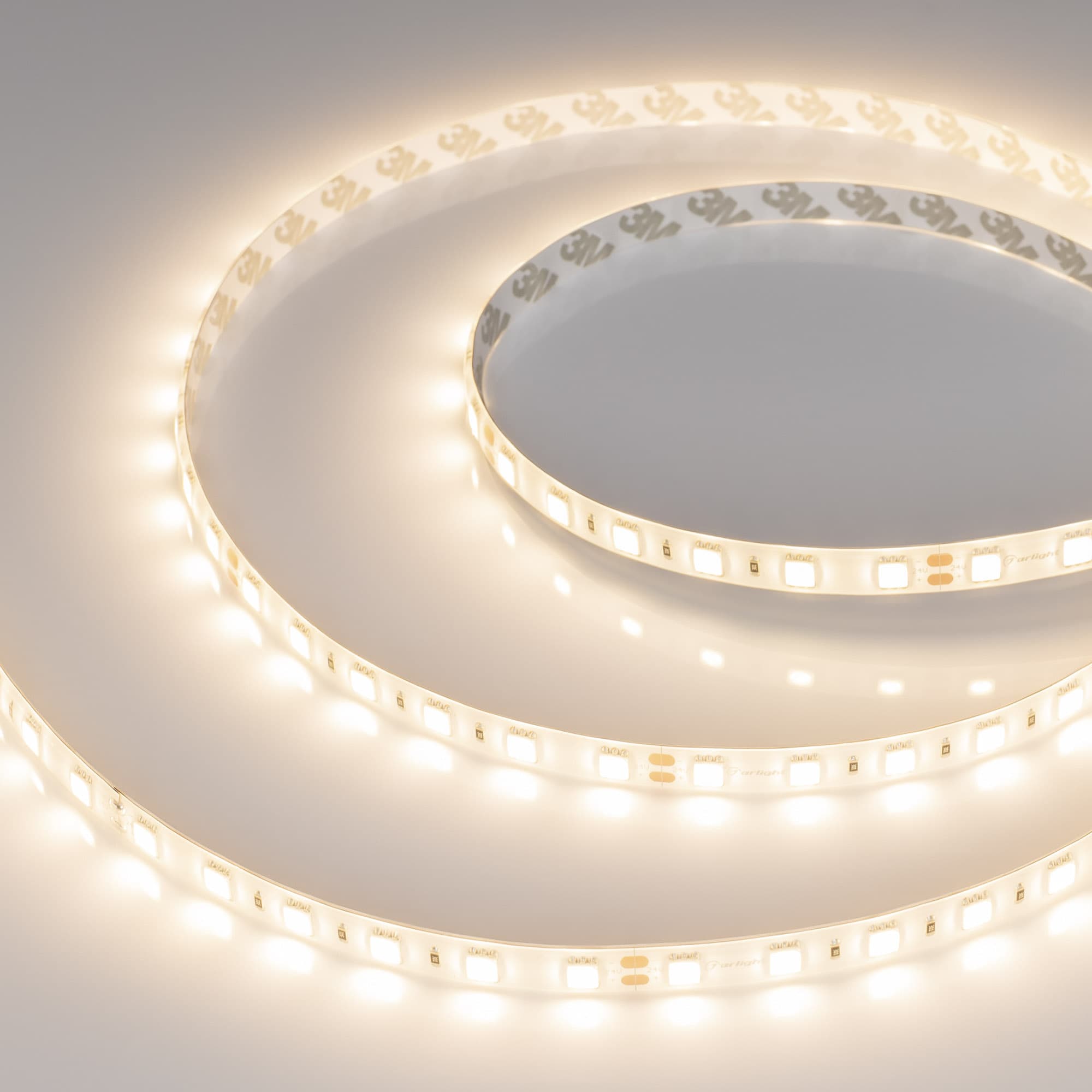 Светодиодная лента герметичная RTW-SE-B60-10mm 24V Warm3000 (14.4 W/m, IP65, 5060, 5m) (Arlight, -) 015279(2) Arlight — фото 1