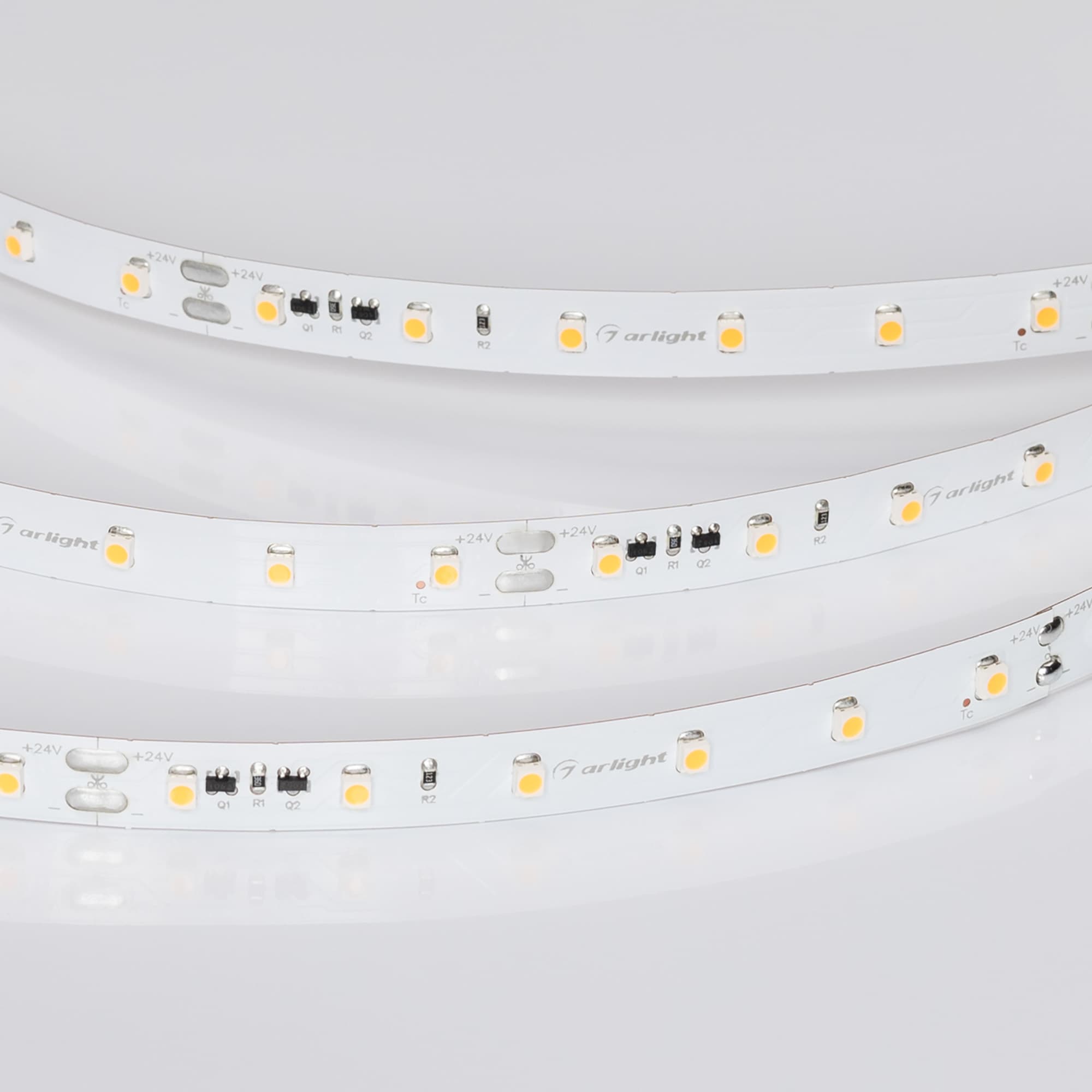 Светодиодная лента RT-20000 24V Warm2700 (3528, 60 LED/m, 20m) (Arlight, 4.8 Вт/м, IP20) 025013 — фото 3