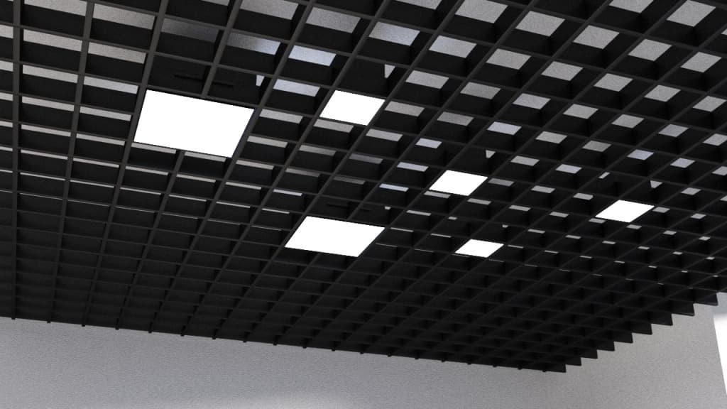 Cветодиодный светильник VIKI для потолков Грильято VIKI 104.10 FALDI — фото 4