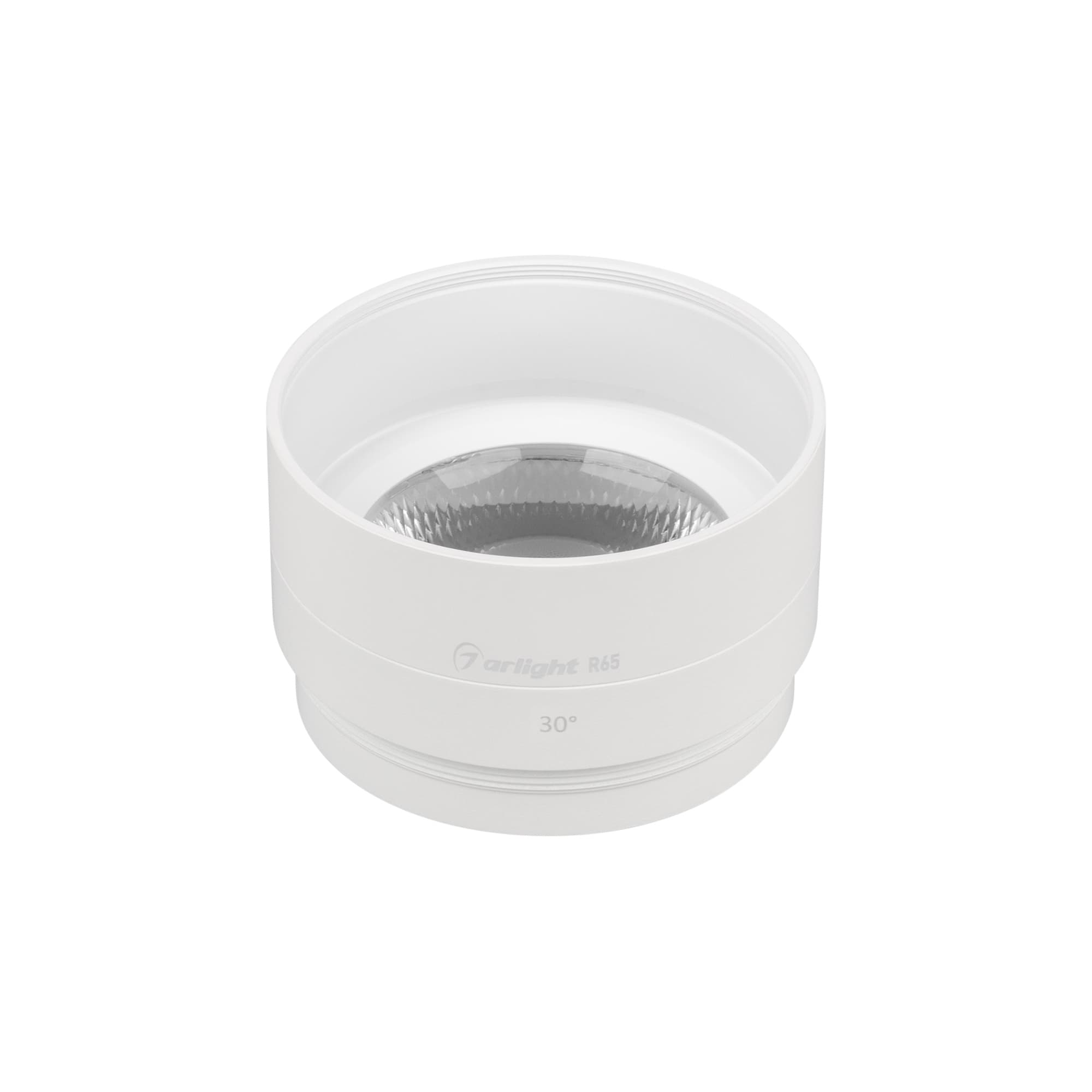 Насадка с фиксированным углом LGD-ARTIFACT-LENS-R65 (WH, 30 deg) (Arlight, Металл) 057126