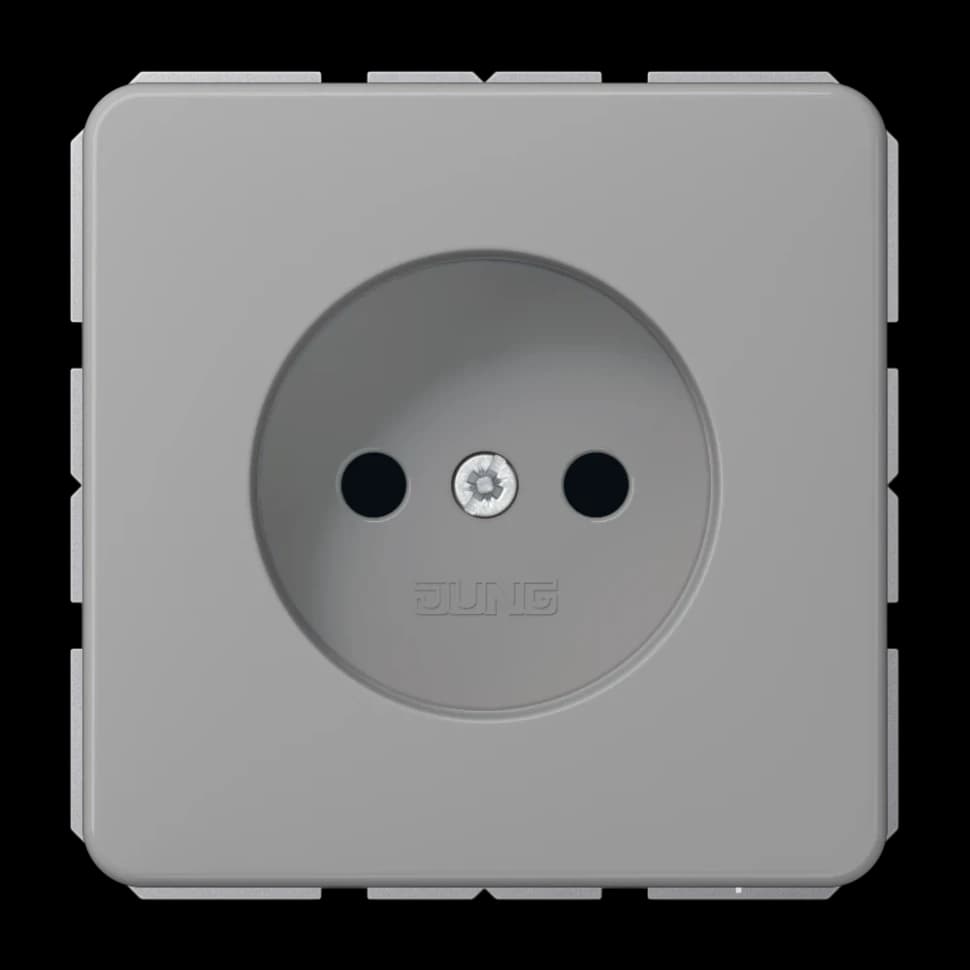 Jung Розетка 2-полюсная без заземляющего контакта, CD1510NGR CD1510NGR