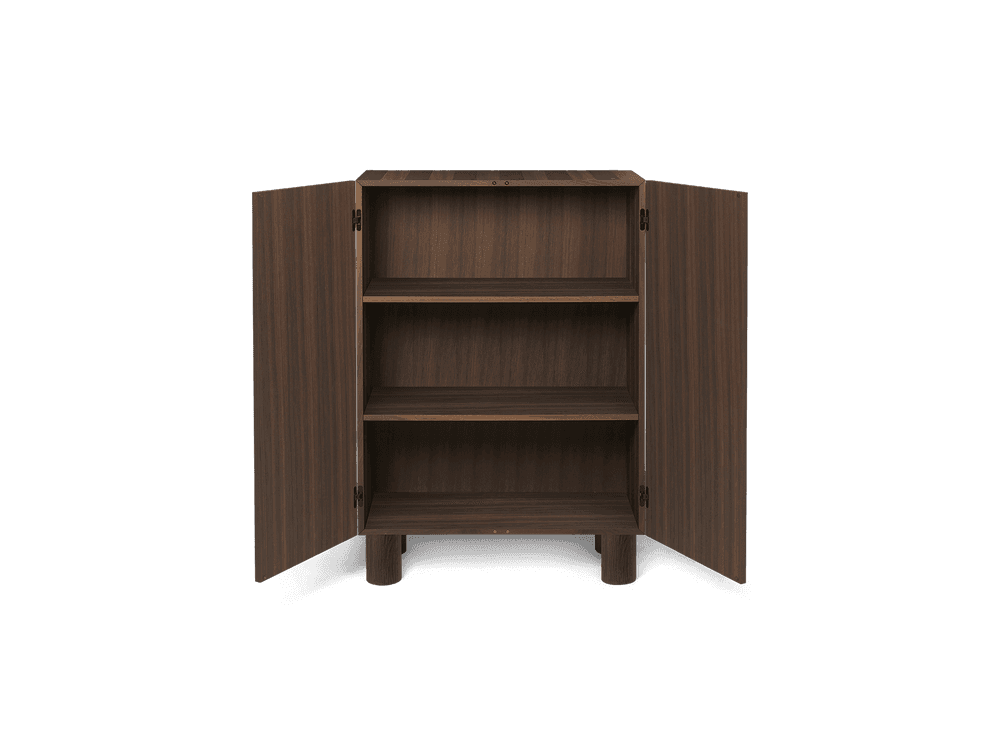 Ferm Living Post Storage Cabinet - Smoked Oak — фото 5