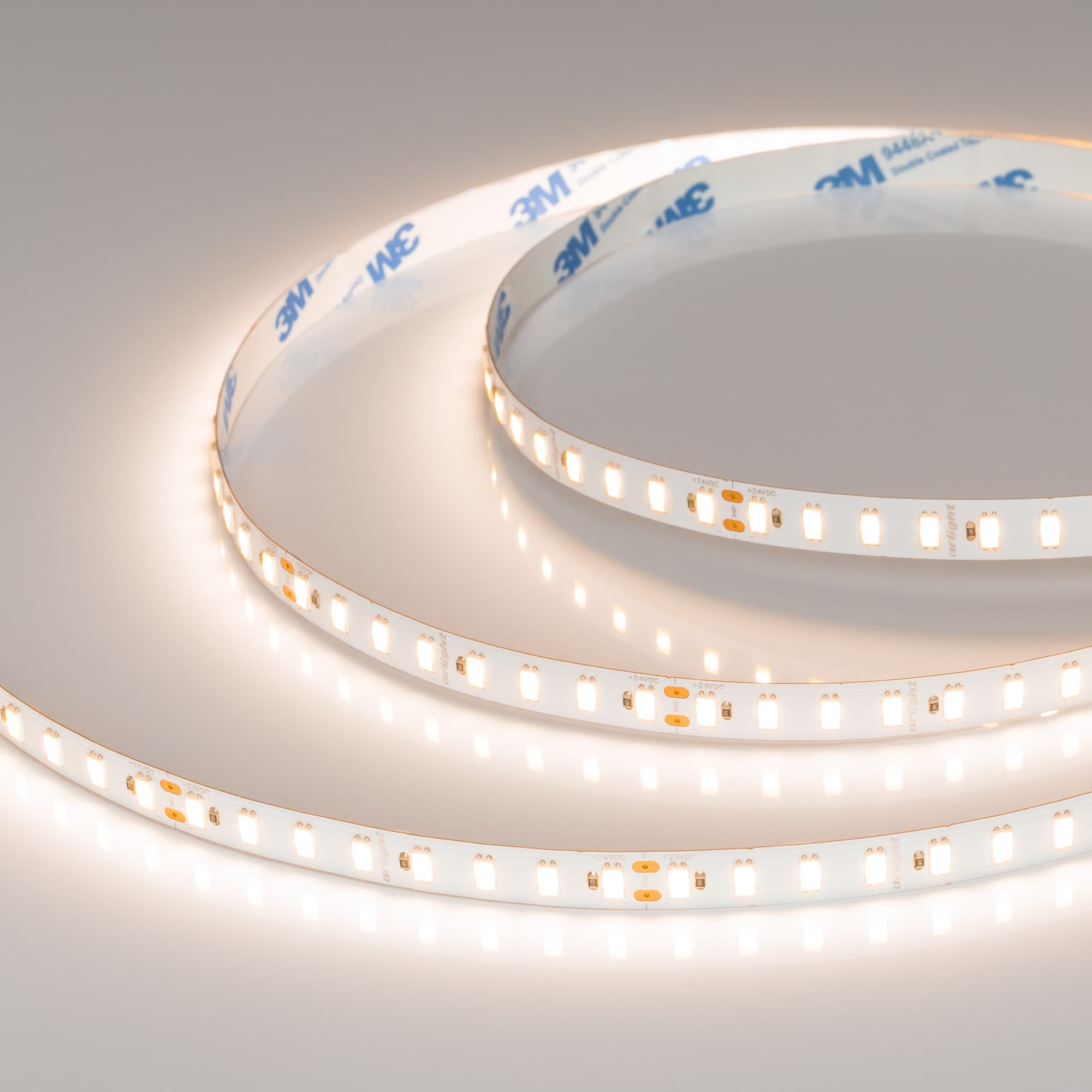 Светодиодная лента ULTRA-C112-10mm 24V Warm2700 (19.2 W/m, IP20, 5630, 5m) (Arlight, высок.эфф.160 лм/Вт) 037454 — фото 1
