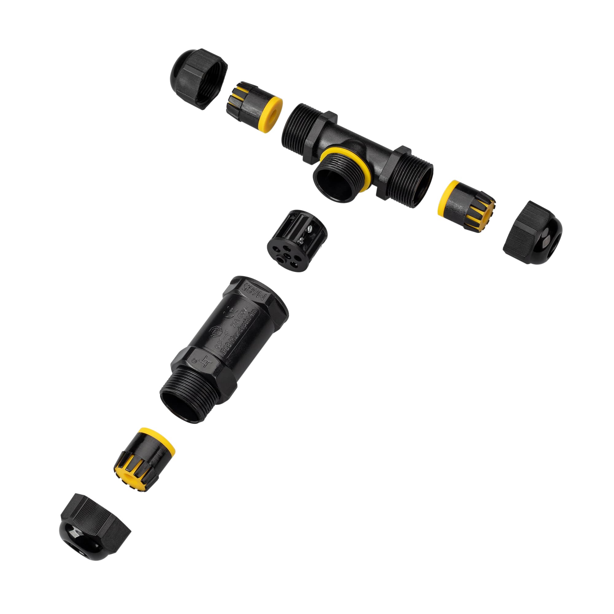 Коннектор NEO-GERM-5pin-T-WTW (4-8mm) (Arlight, IP68) 030760 Arlight — фото 4