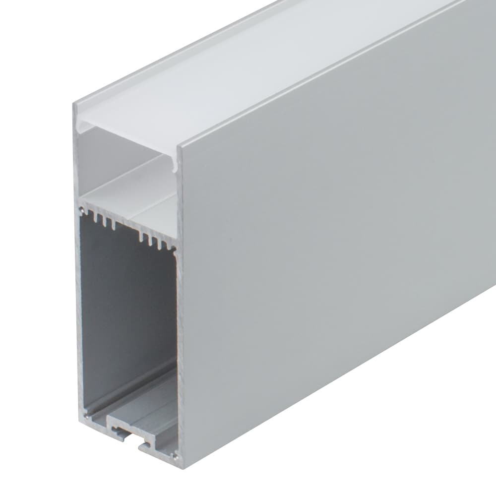 Профиль с экраном SL-LINE-3691-2500 ANOD+OPAL (Arlight, Металл) 020464 Arlight — фото 1