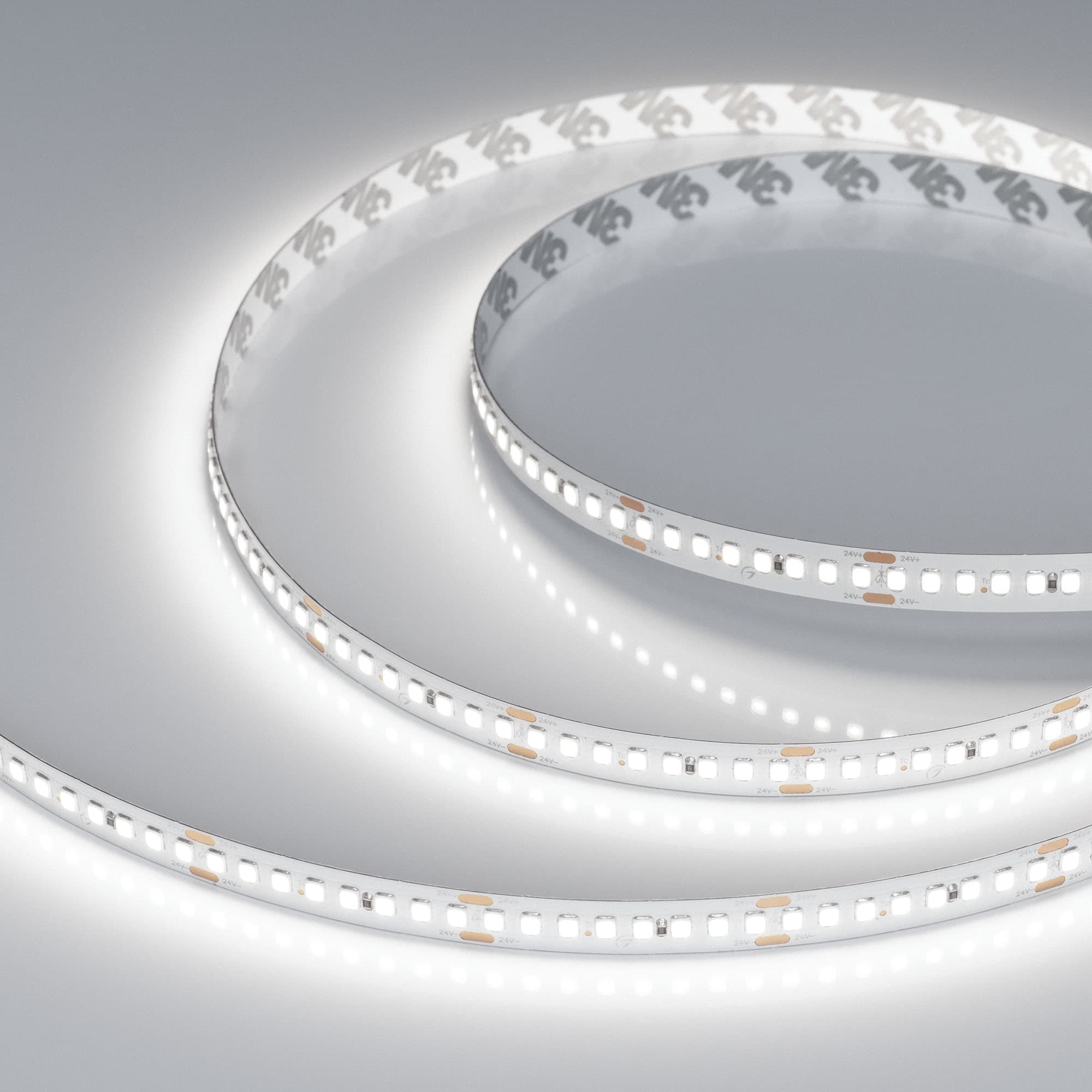 Светодиодная лента RT-A192-10mm 24V White6000 (17.6 W/m, IP20, 2835, 5m) (Arlight, высок.эфф.150 лм/Вт) 038773 — фото 1