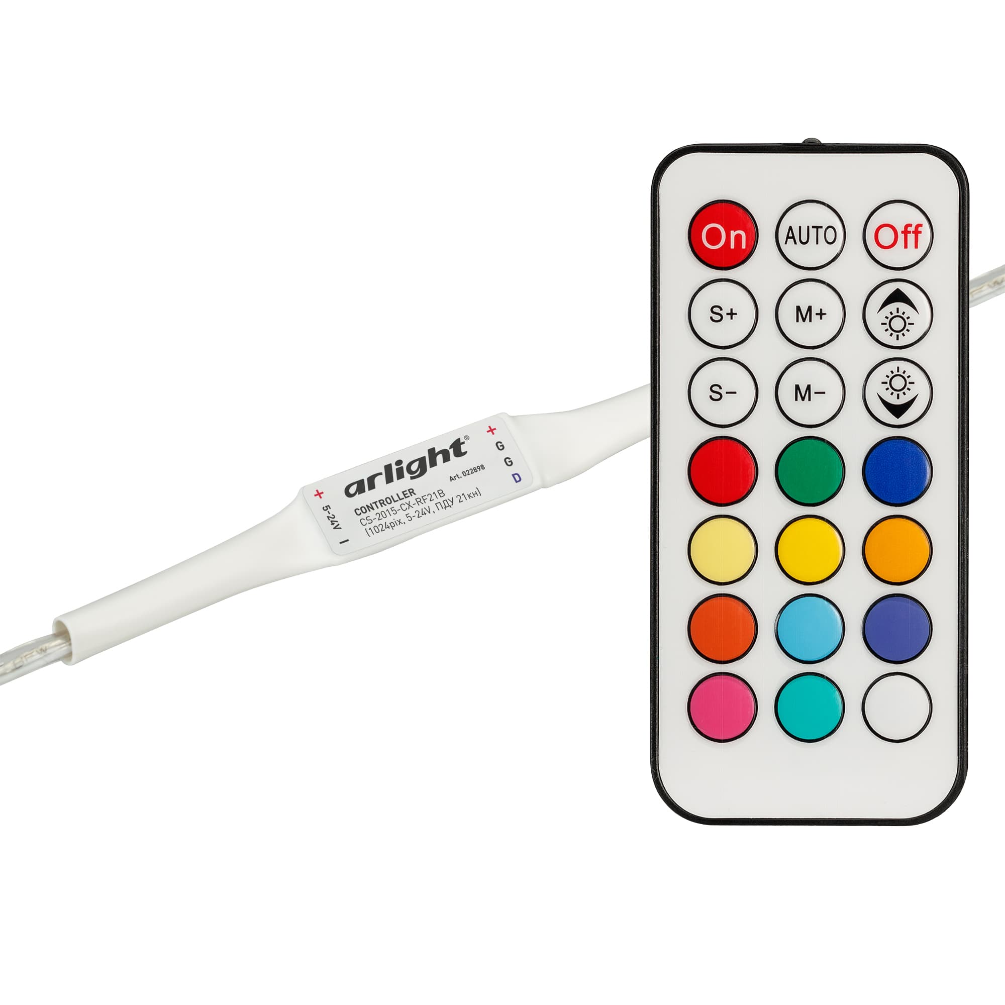 Контроллер CS-2015-CX-RF21B (1024pix, 5-24V, ПДУ 21кн) (Arlight, -) 022898 Arlight — фото 3