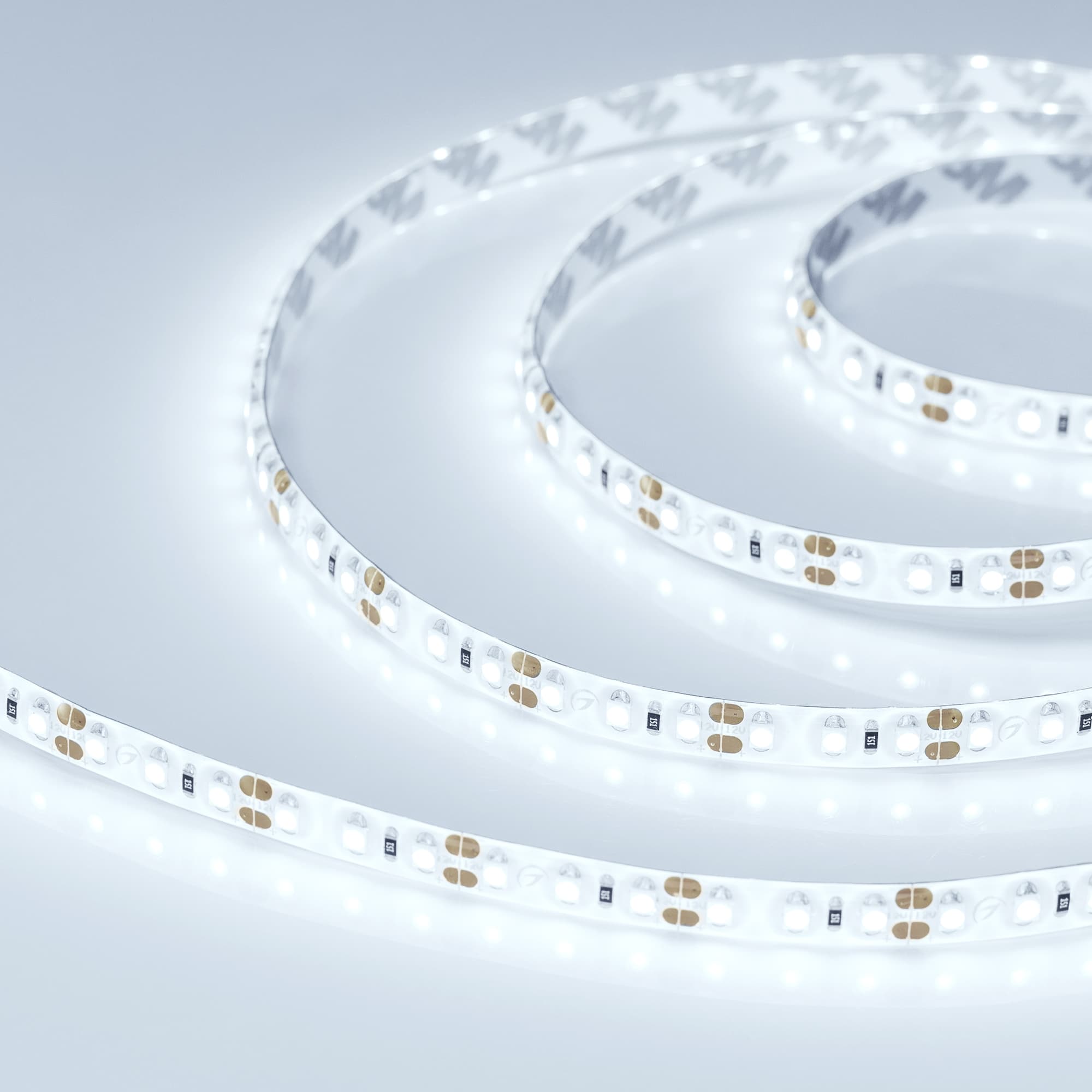 Светодиодная лента герметичная RTW-SE-A120-8mm 12V Cool 10K (9.6 W/m, IP65, 2835, 5m) (Arlight, 9.6 Вт/м, IP65) 016838(2) — фото 1