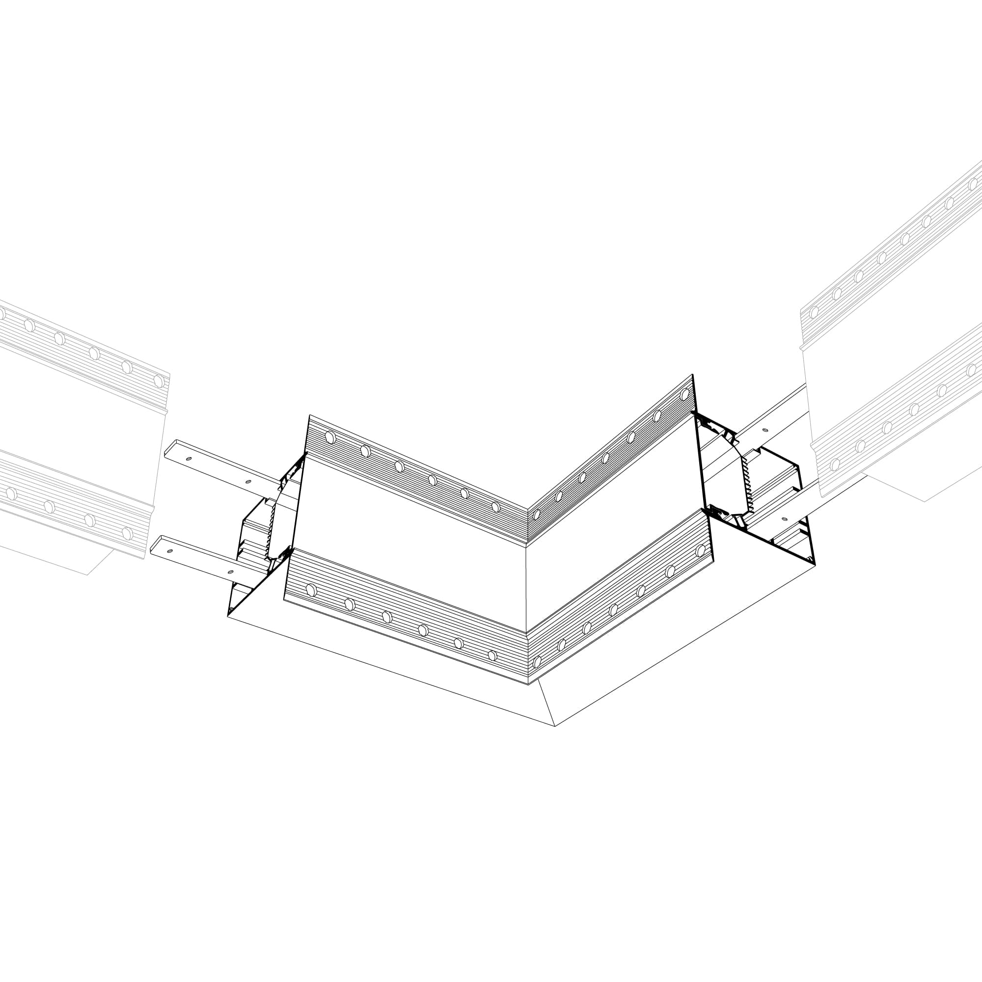 Угол SL-LINIA55-FANTOM внутренний (Arlight, Металл) 030130 — фото 4