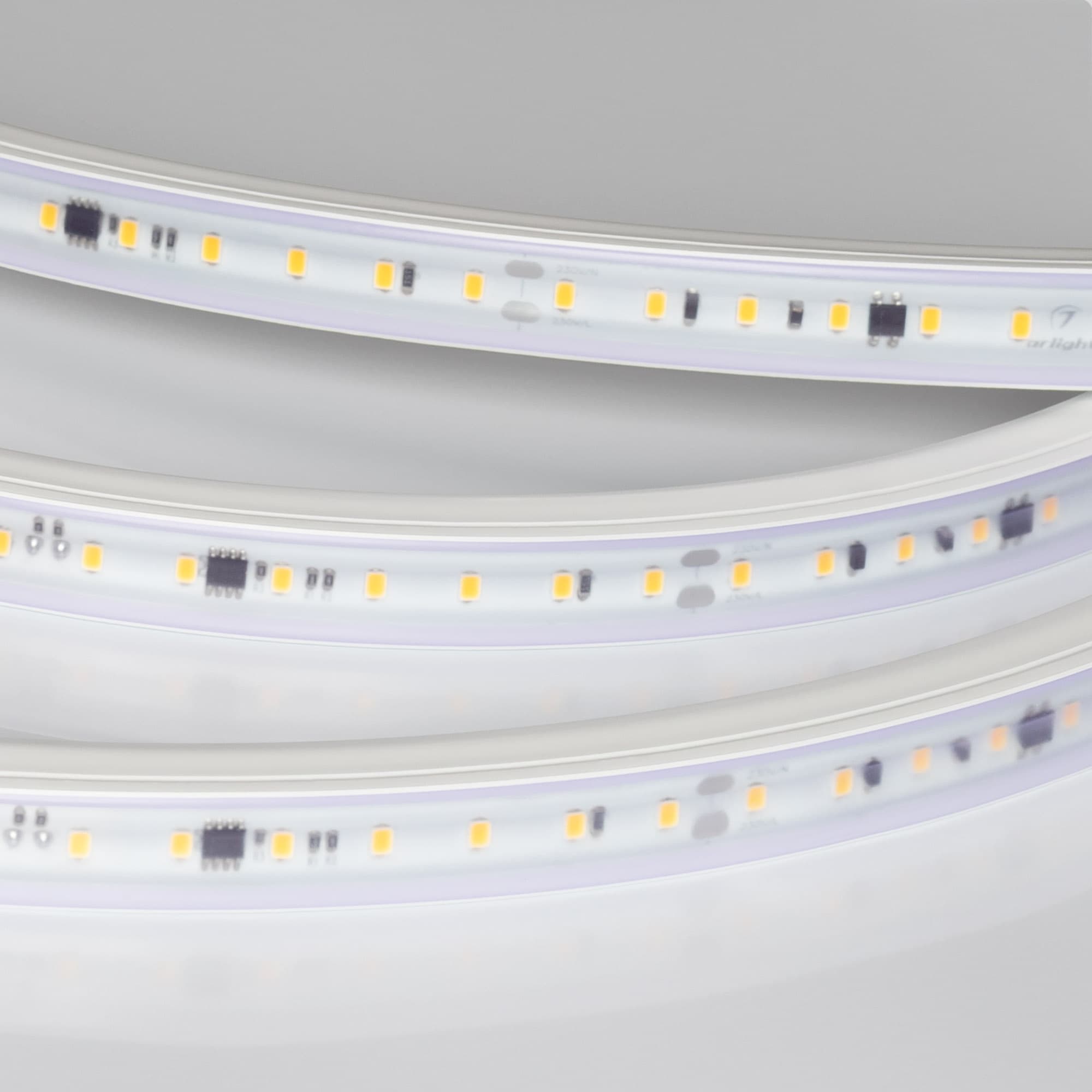 Светодиодная лента герметичная ARL-PV-A84-17mm 230V Warm3000 (14 W/m, IP65, FlickerFree, 50m) (Arlight, 5 лет) 058659 — фото 2
