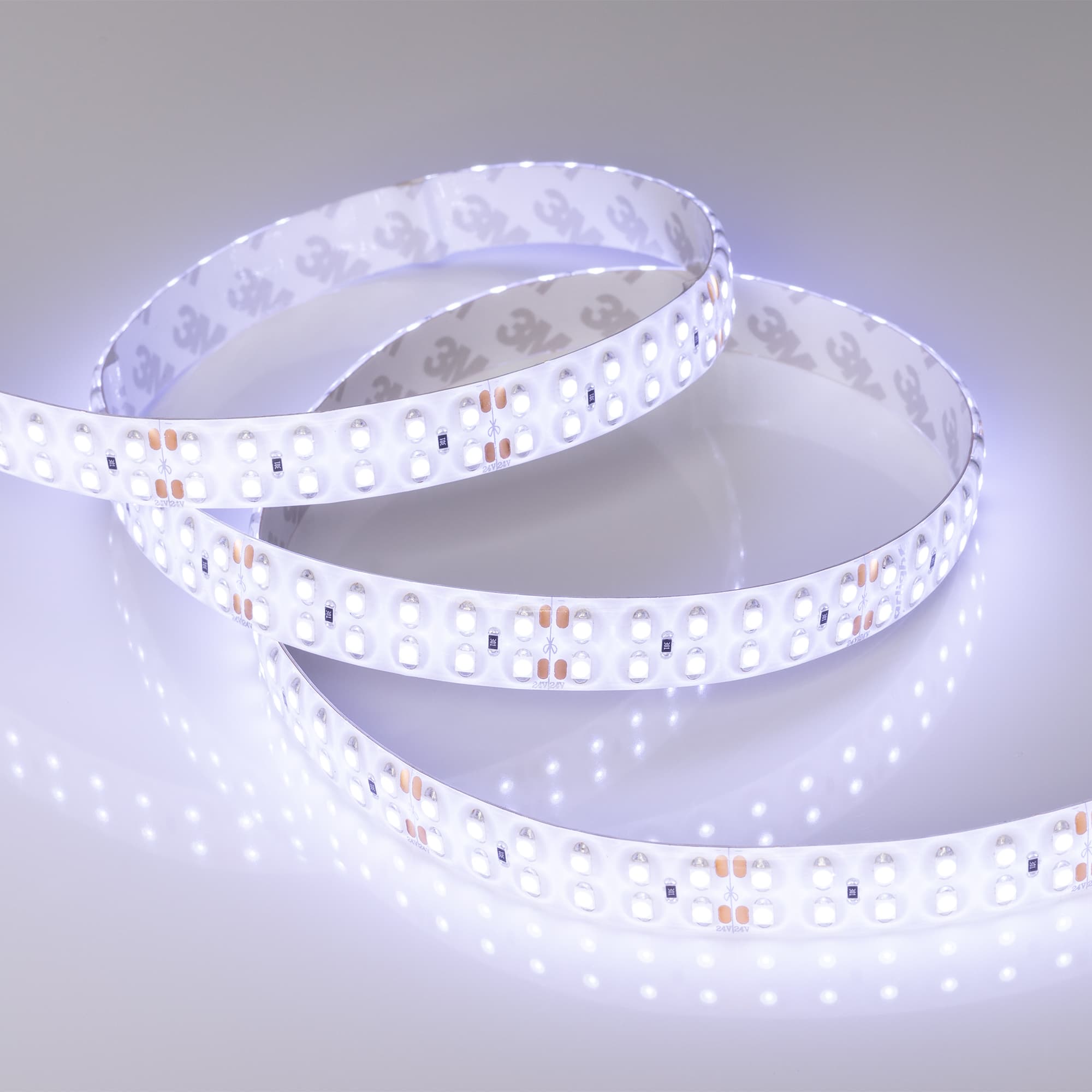 Светодиодная лента RTW 2-5000SE 24V Cool 2x2 (3528, 1200 LED, LUX) (Arlight, 19.2 Вт/м, IP65) 014722 — фото 4