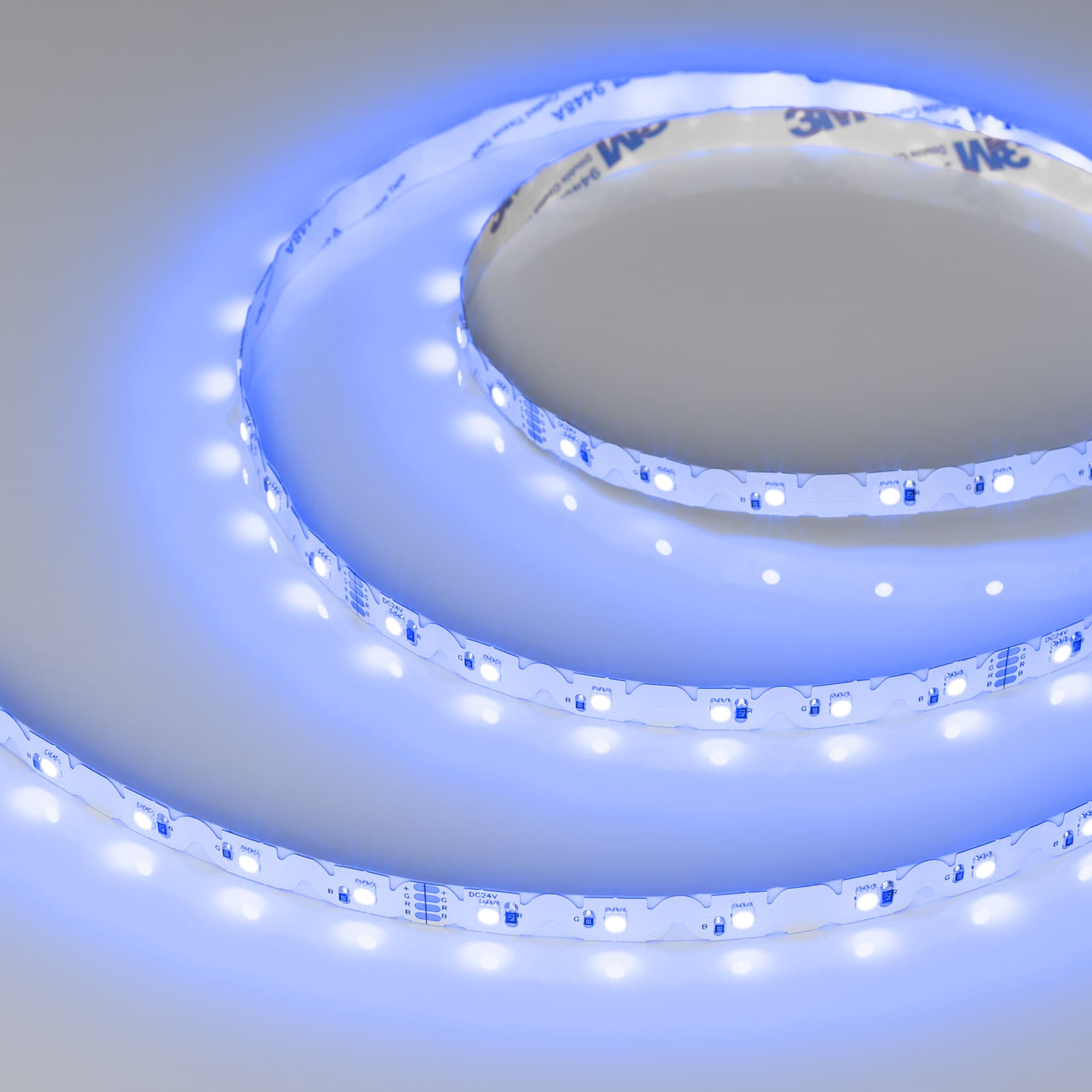 Светодиодная лента RZ-A60-8mm 24V RGB (8 W/m, IP20, 2835, 5m) (Arlight, -) 042909 — фото 4