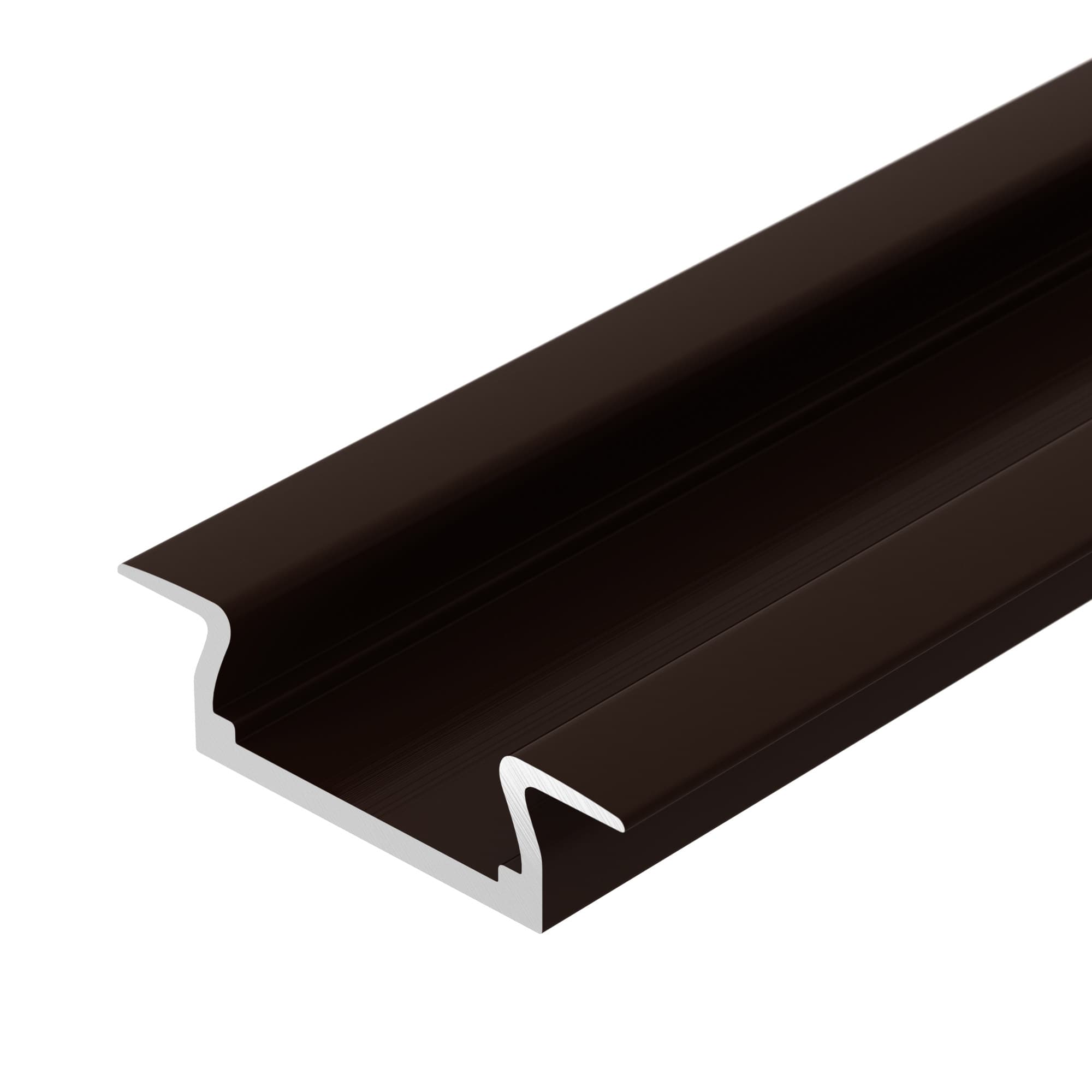 Профиль MIC-F-2000 ANOD Brown Deep (Arlight, Алюминий) 017655 — фото 2