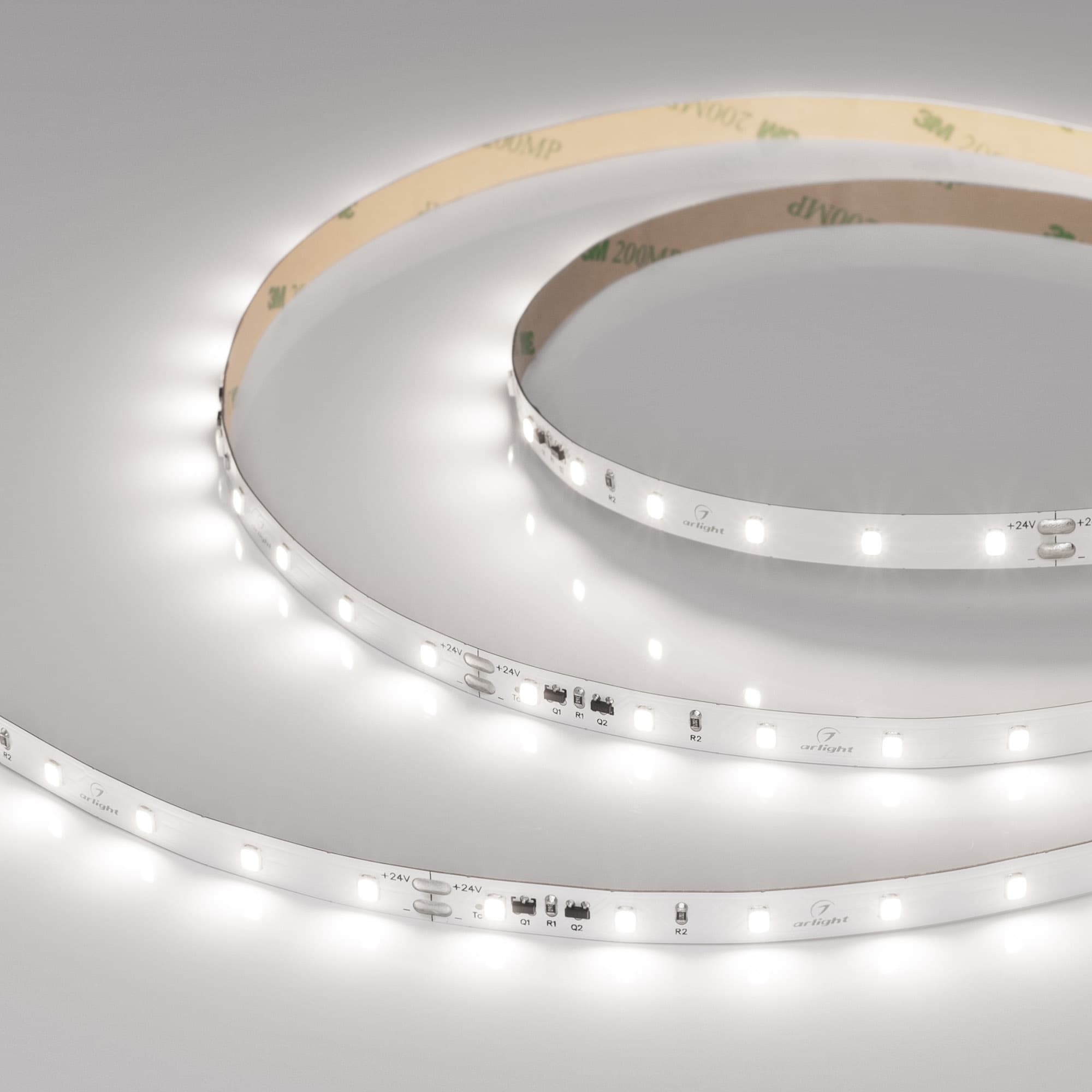 Светодиодная лента IC-A60-8mm 24V Day5000 (4.8 W/m, IP20, 2835, 10m) (Arlight, стабилизированная) 037955 — фото 1