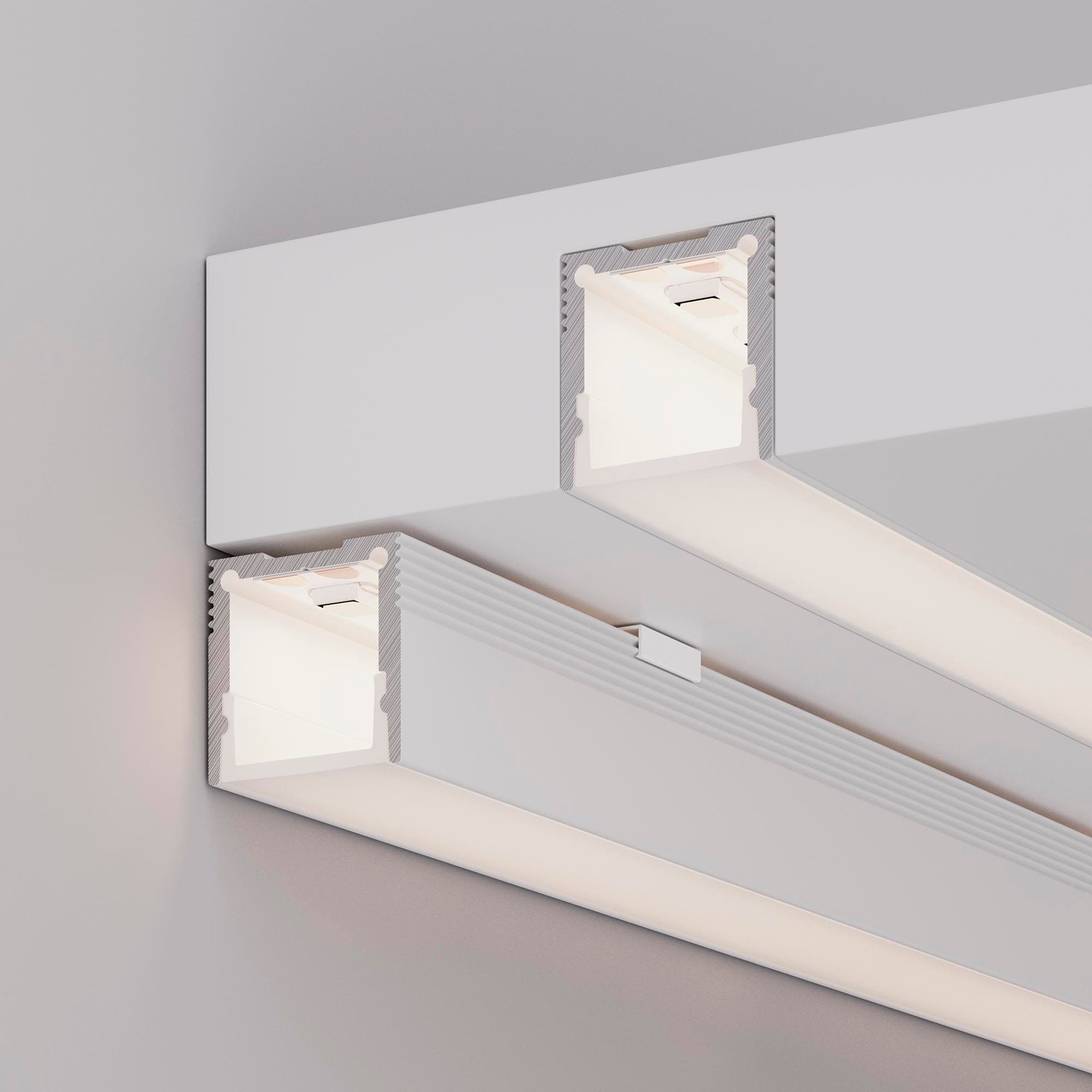 Профиль SL-SLIM20-H20-2000 WHITE (Arlight, Алюминий) 047631 — фото 5