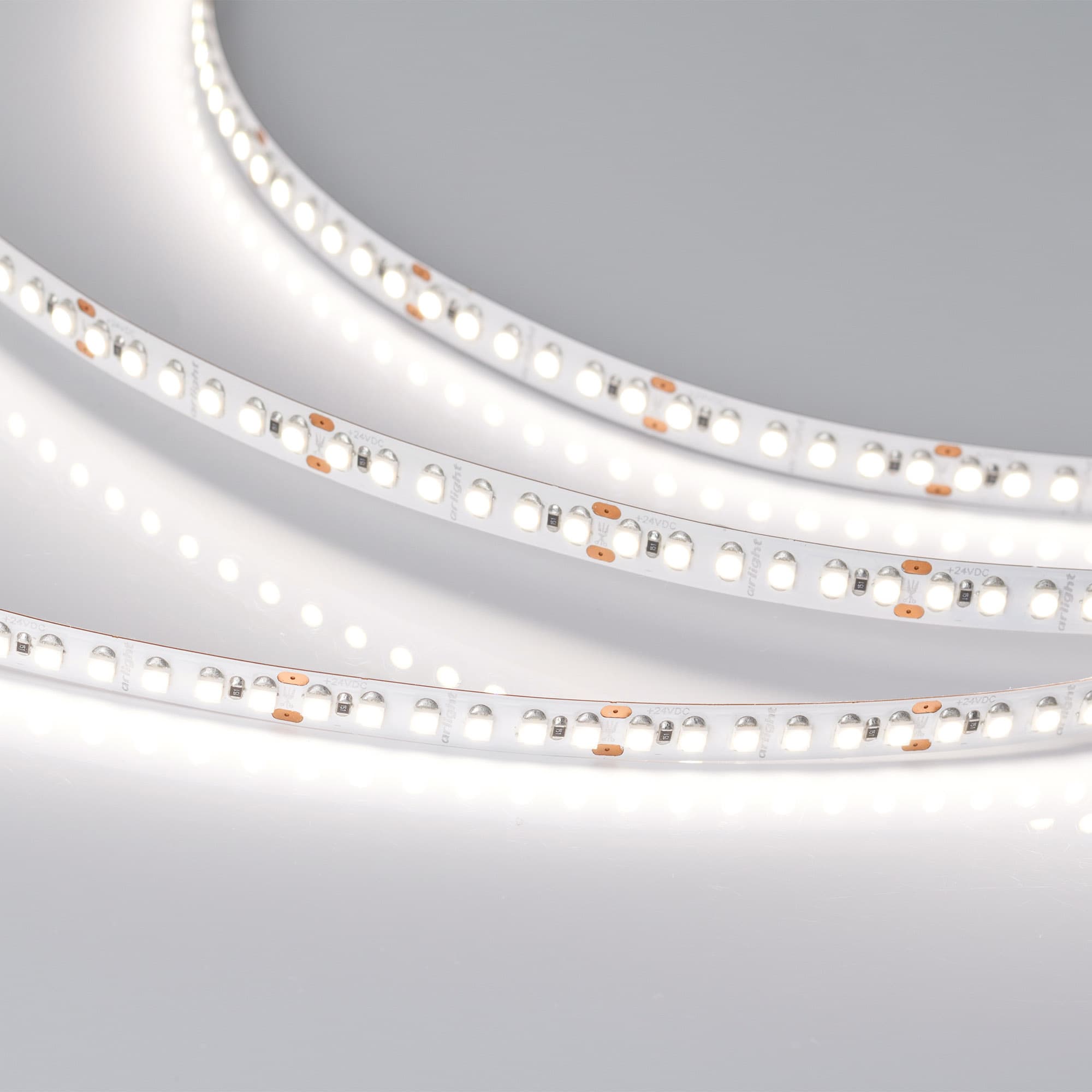 Светодиодная лента RT-A180-8mm 24V Day4000 (14.4 W/m, IP20, 3528, 5m) (Arlight, Открытый) 017418(2) — фото 3