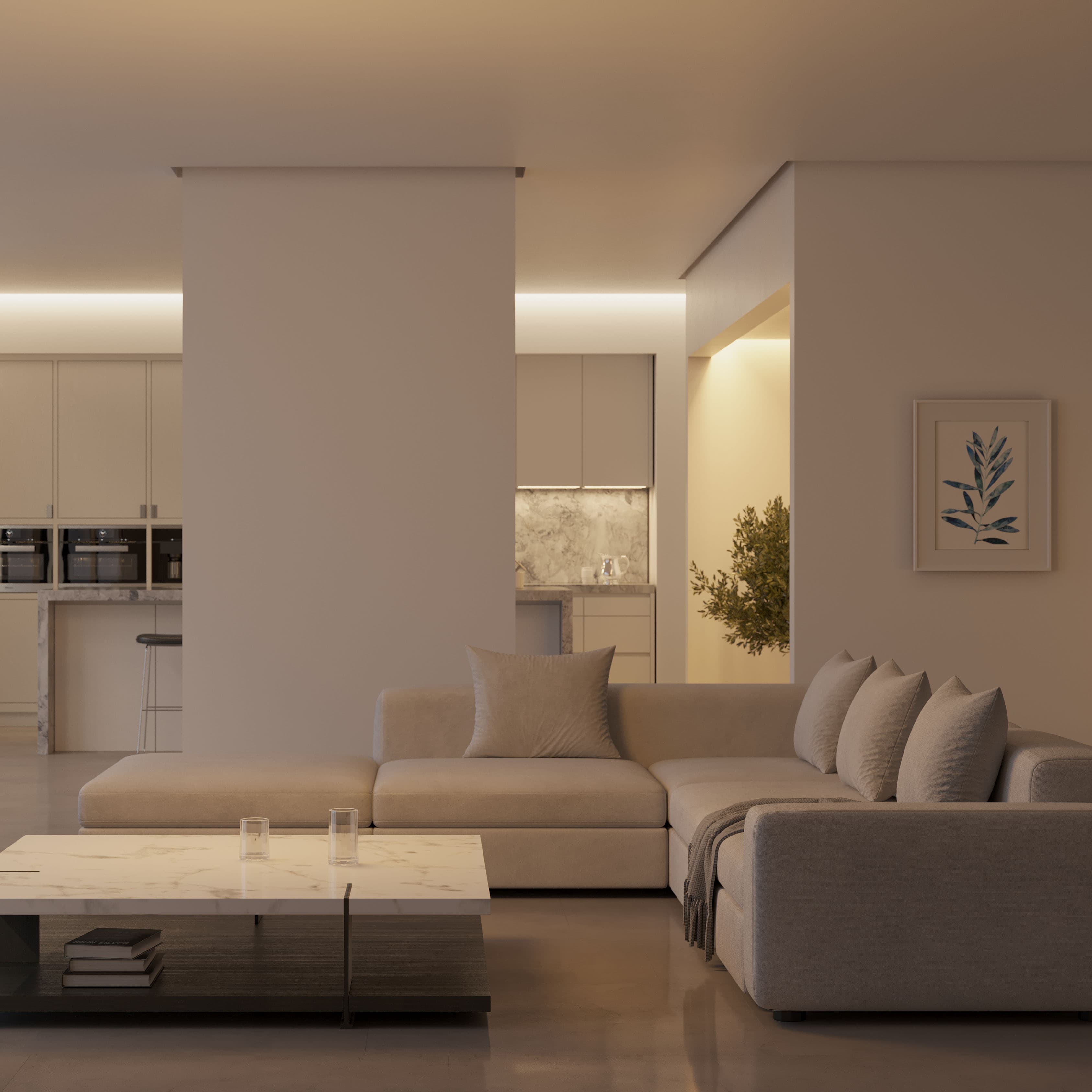 Профиль СEIL-SHADOW-12-3000 WHITE (Arlight, Алюминий) 052240 — фото 4