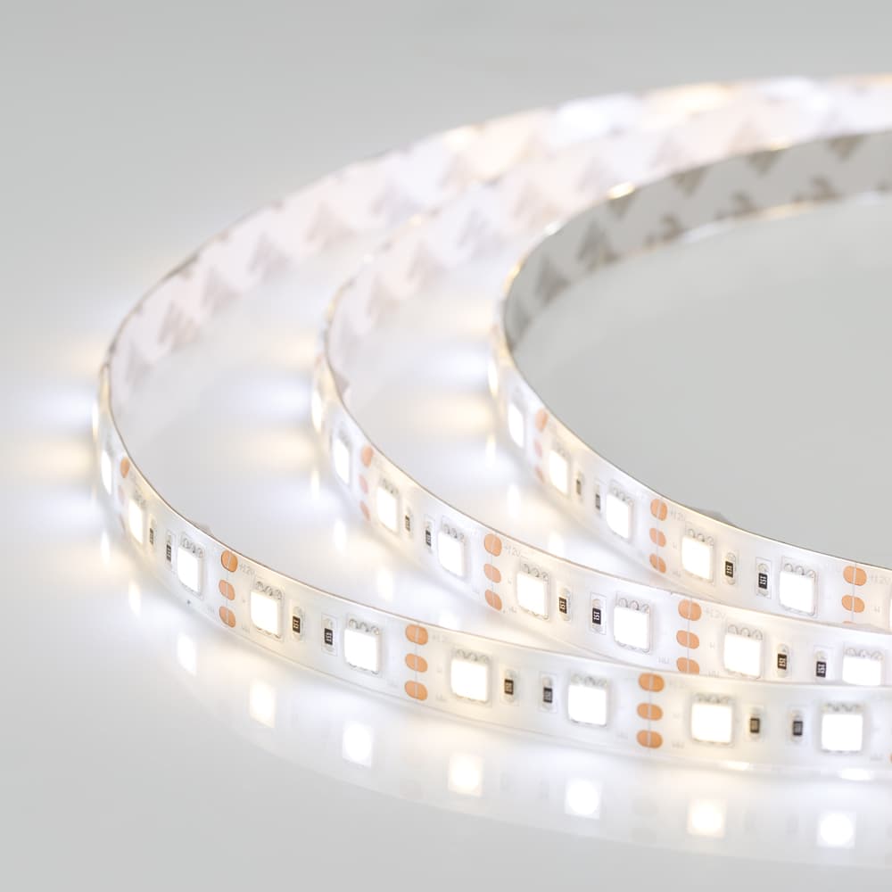 Светодиодная лента герметичная RTW-SE-B60-12mm 12V White-MIX (14.4 W/m, IP65, 5060, 5m) (Arlight, Изменяемая ЦТ) 020559(2) — фото 2
